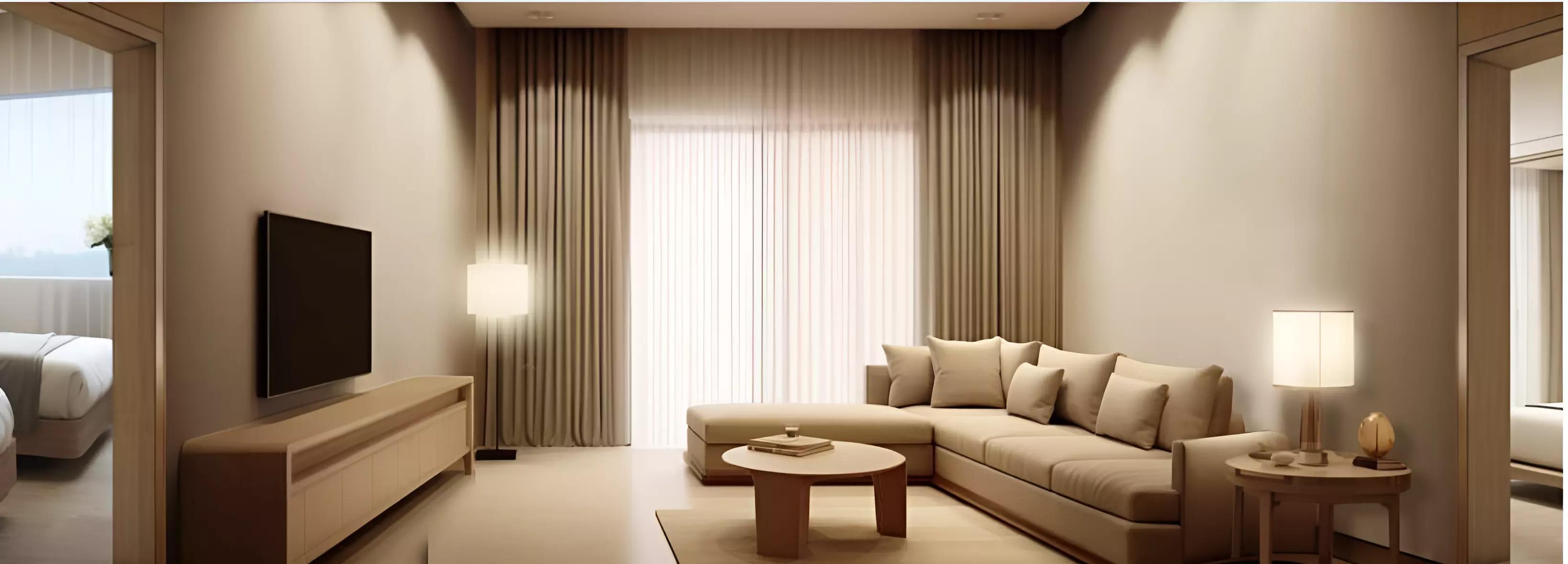Courtyard by Marriott apartment interior finish, JVC, Dubai