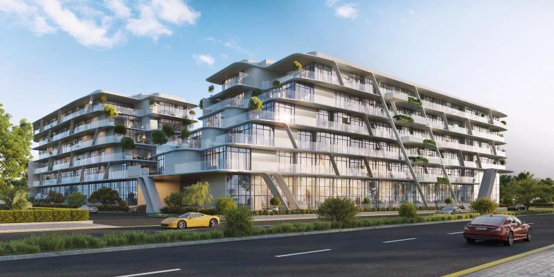 10 Oxford tower exterior view, Jumeirah Village Circle, Dubai