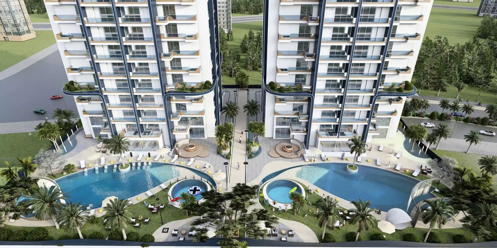 Samana Waves Phase 2 building elevation, JVC, Dubai