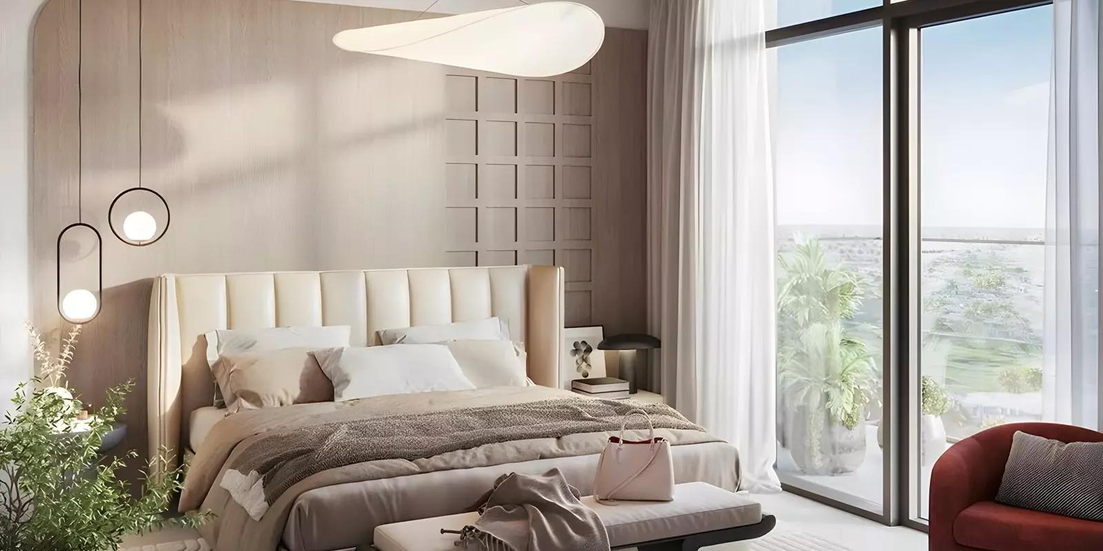 Club Drive apartment interior living space, Dubai Hills Estate, Dubai