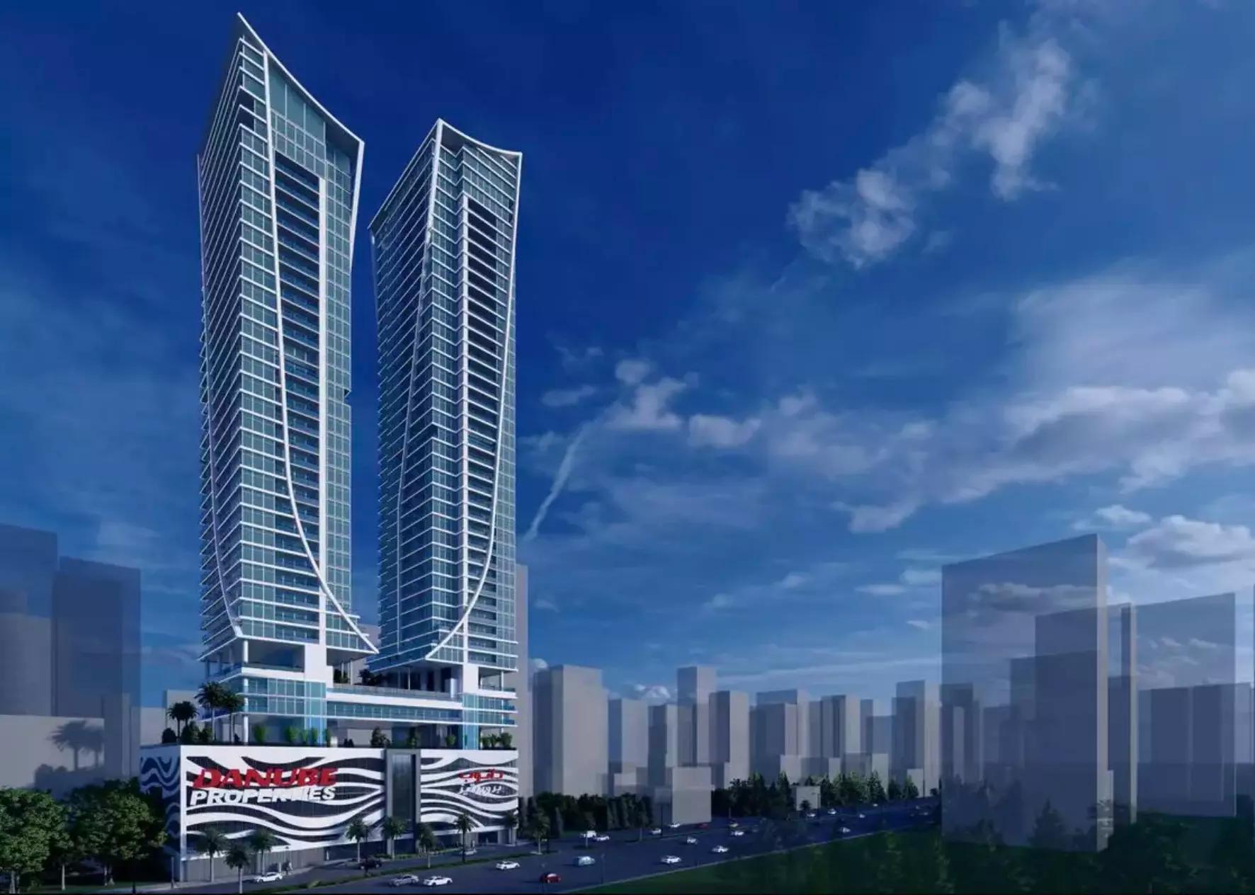 Elitz Phase 3 by Danube building elevation, Jumeirah Village Circle