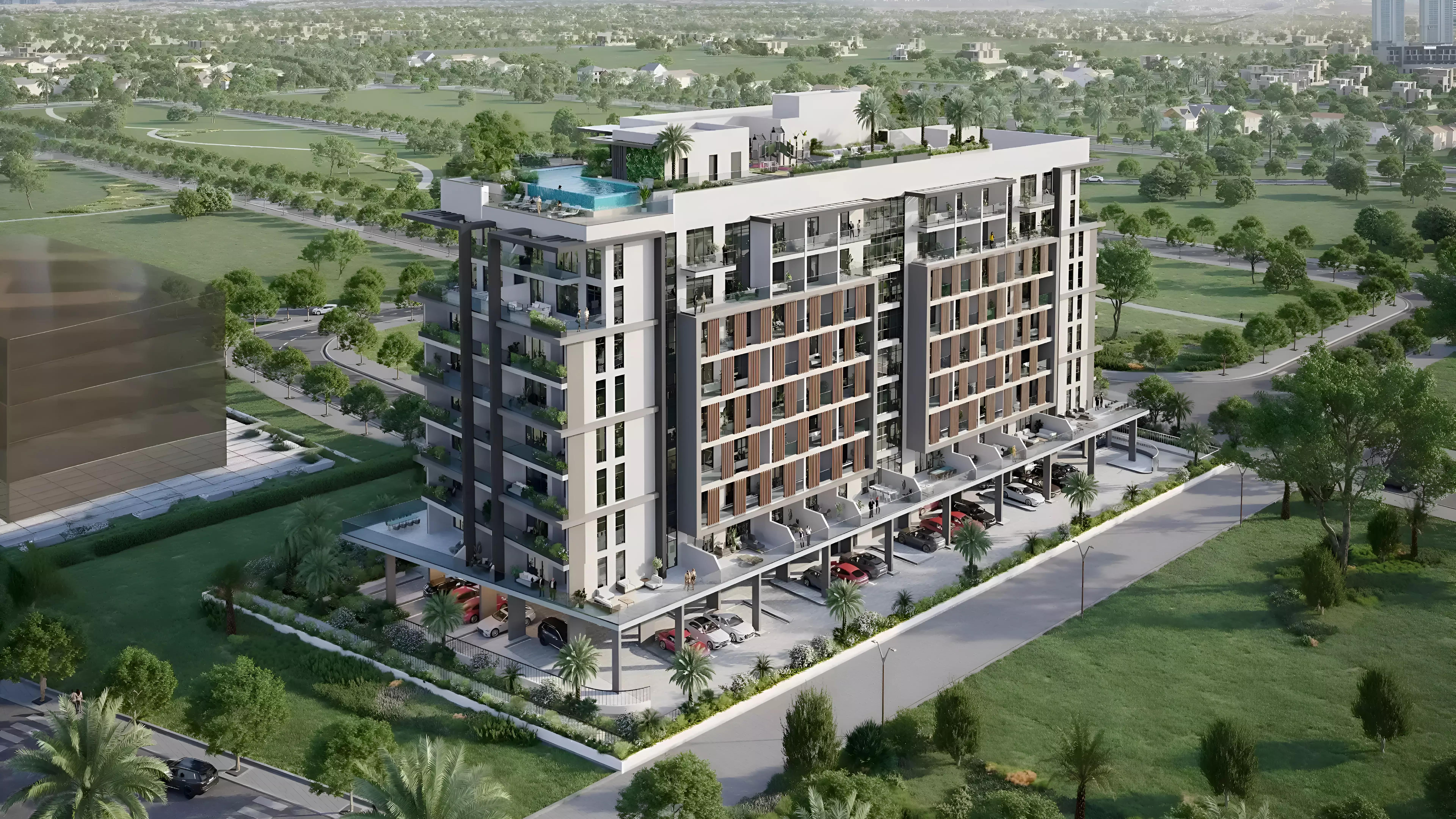 Ghaff Land Residence building amenity area