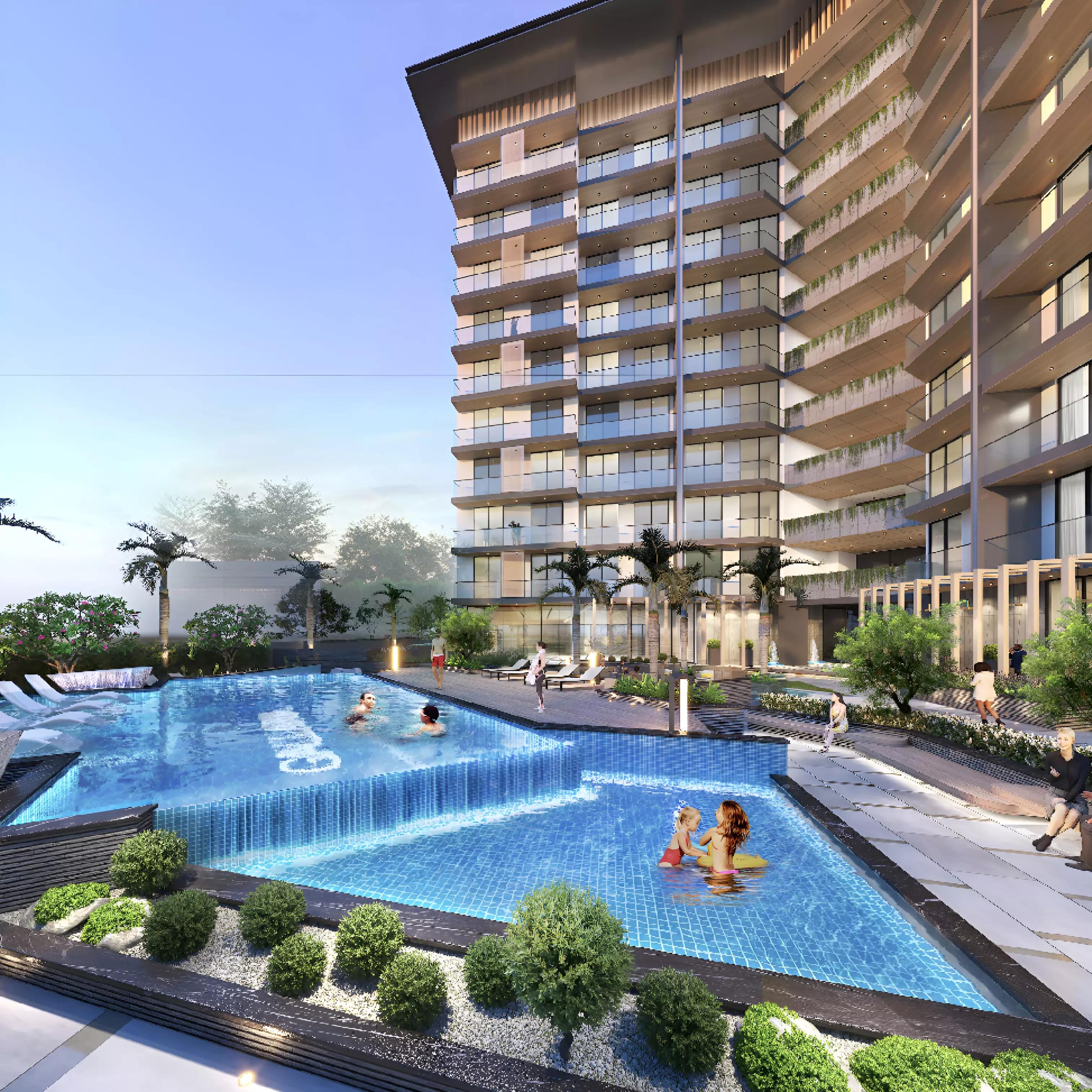Marquis Galleria apartment interior living space, Arjan