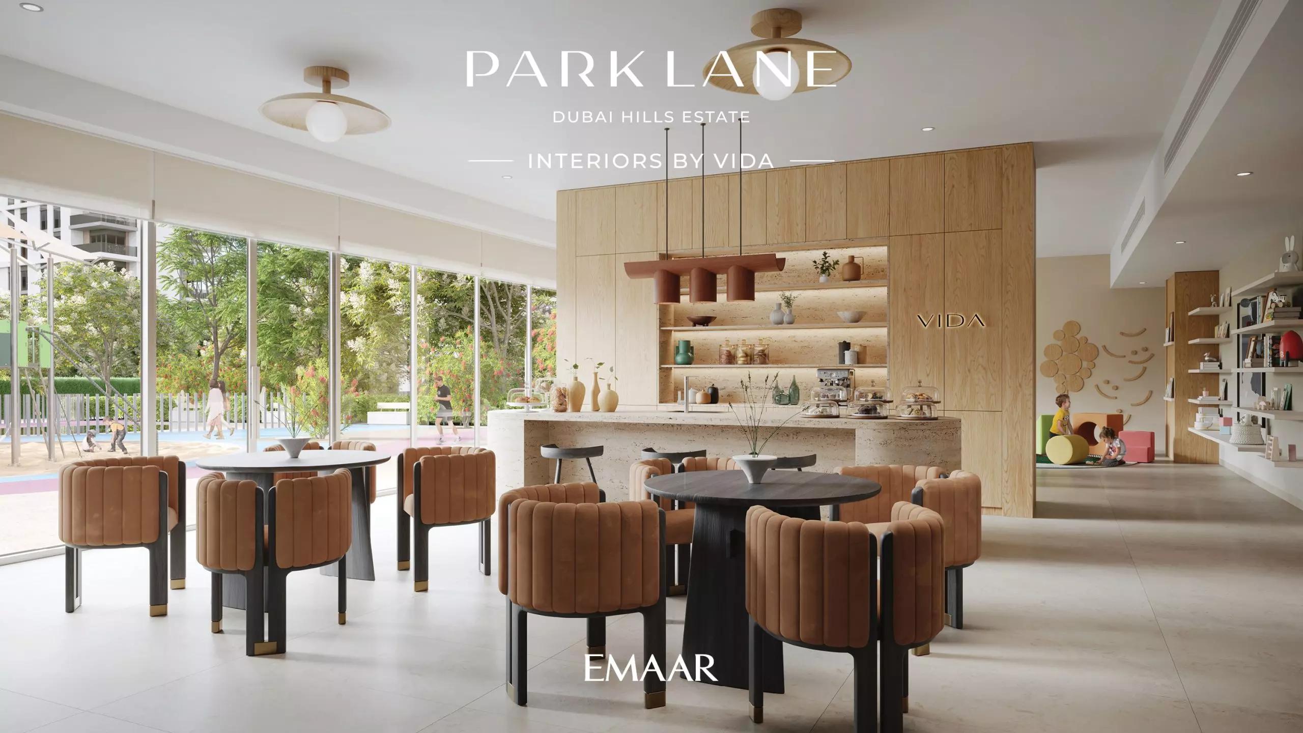 Park Lane Residences infinity pool deck, Dubai Hills Estate