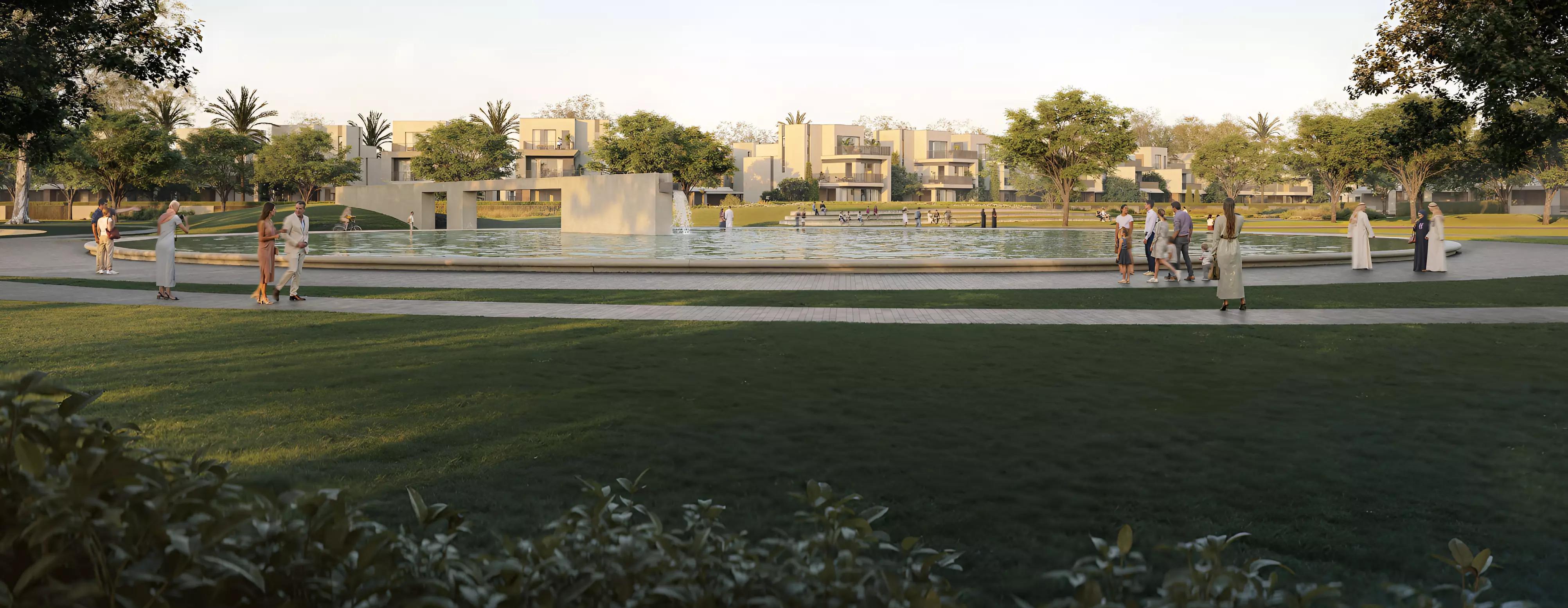 Montura 2 villa community street view, Grand Polo, Dubai