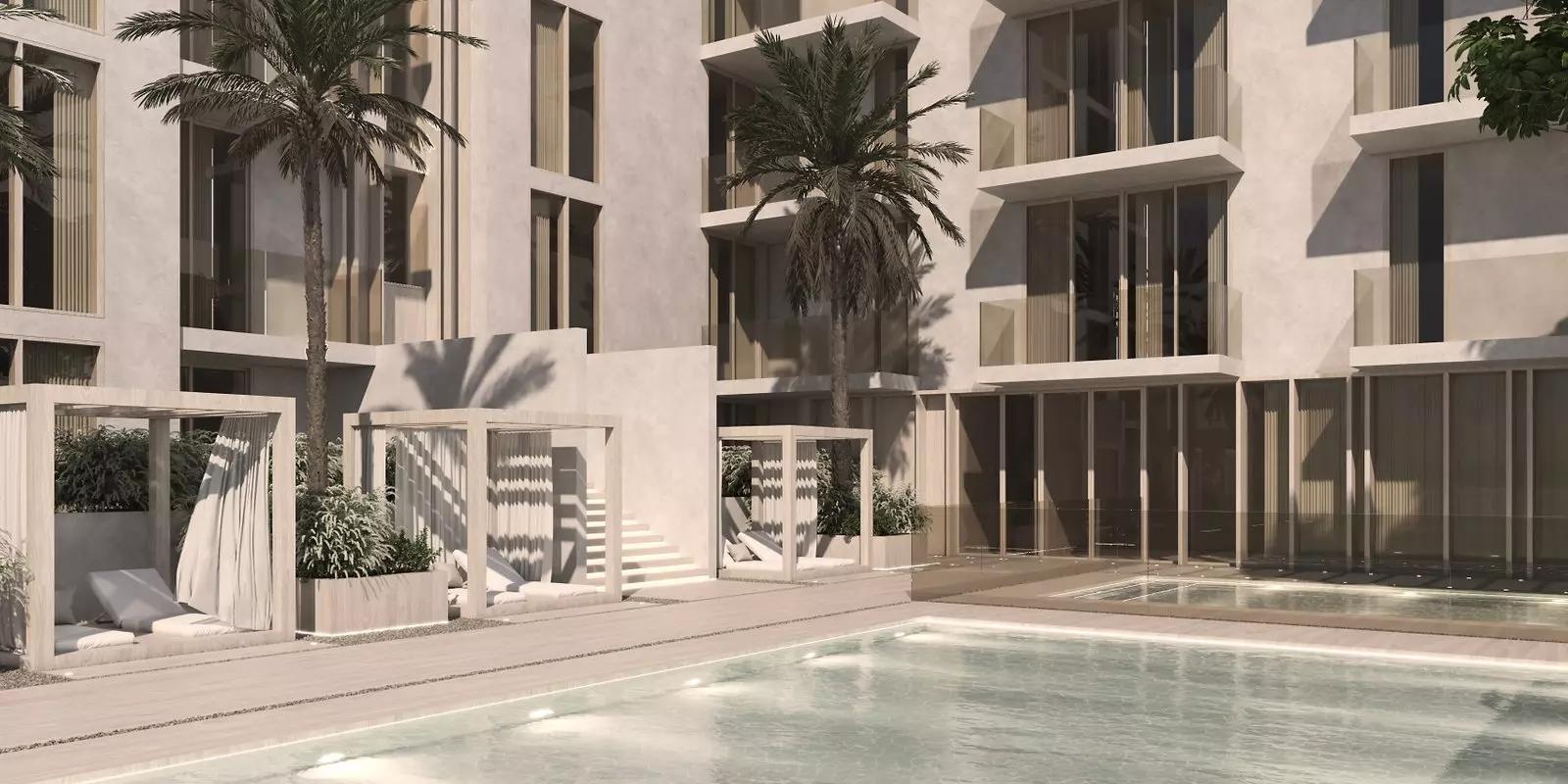 Concept 7 Residences gymnasium interior, JVC, Dubai