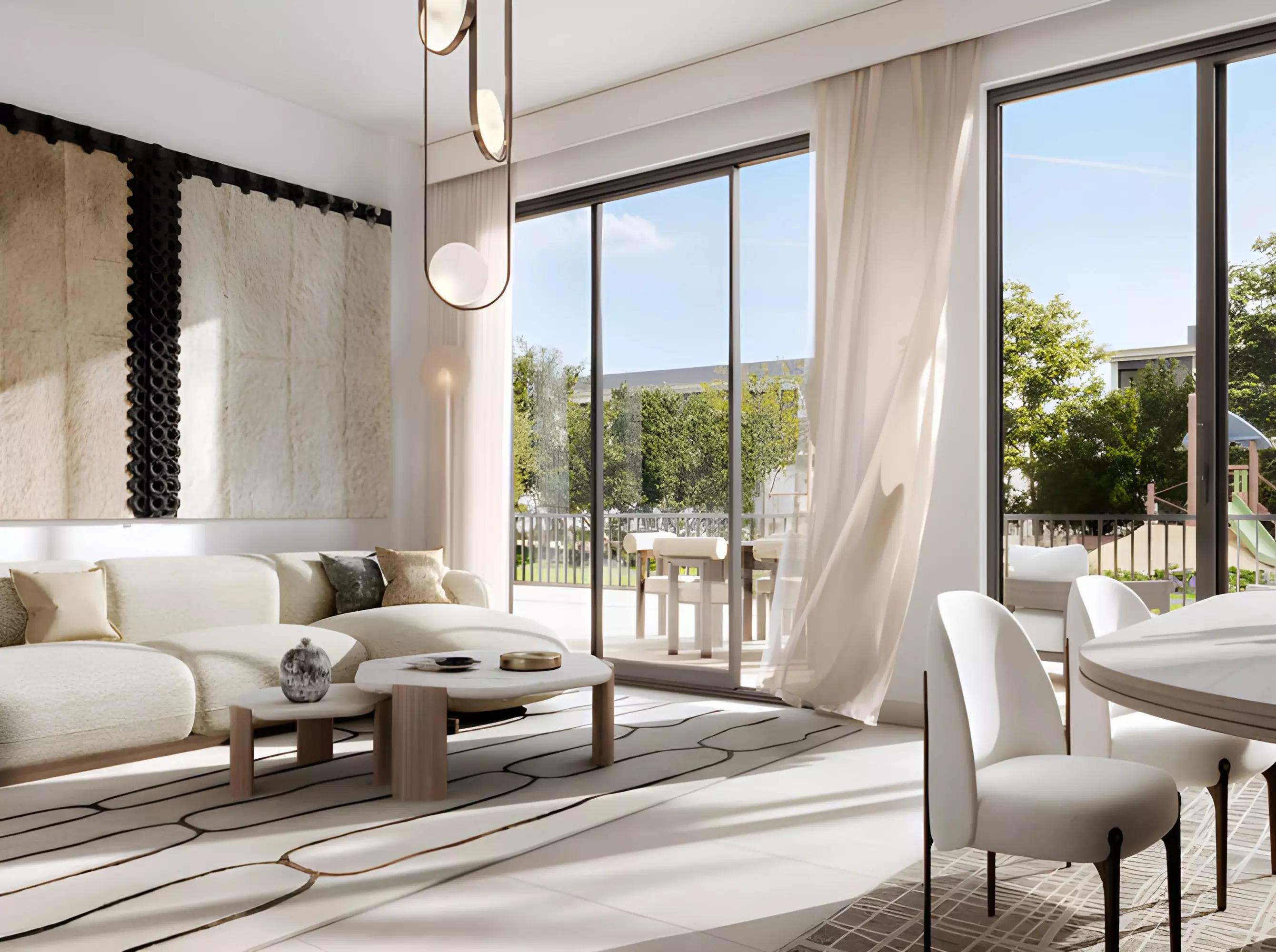 Greenspoint villa kitchen and dining area, Emaar South, Dubai