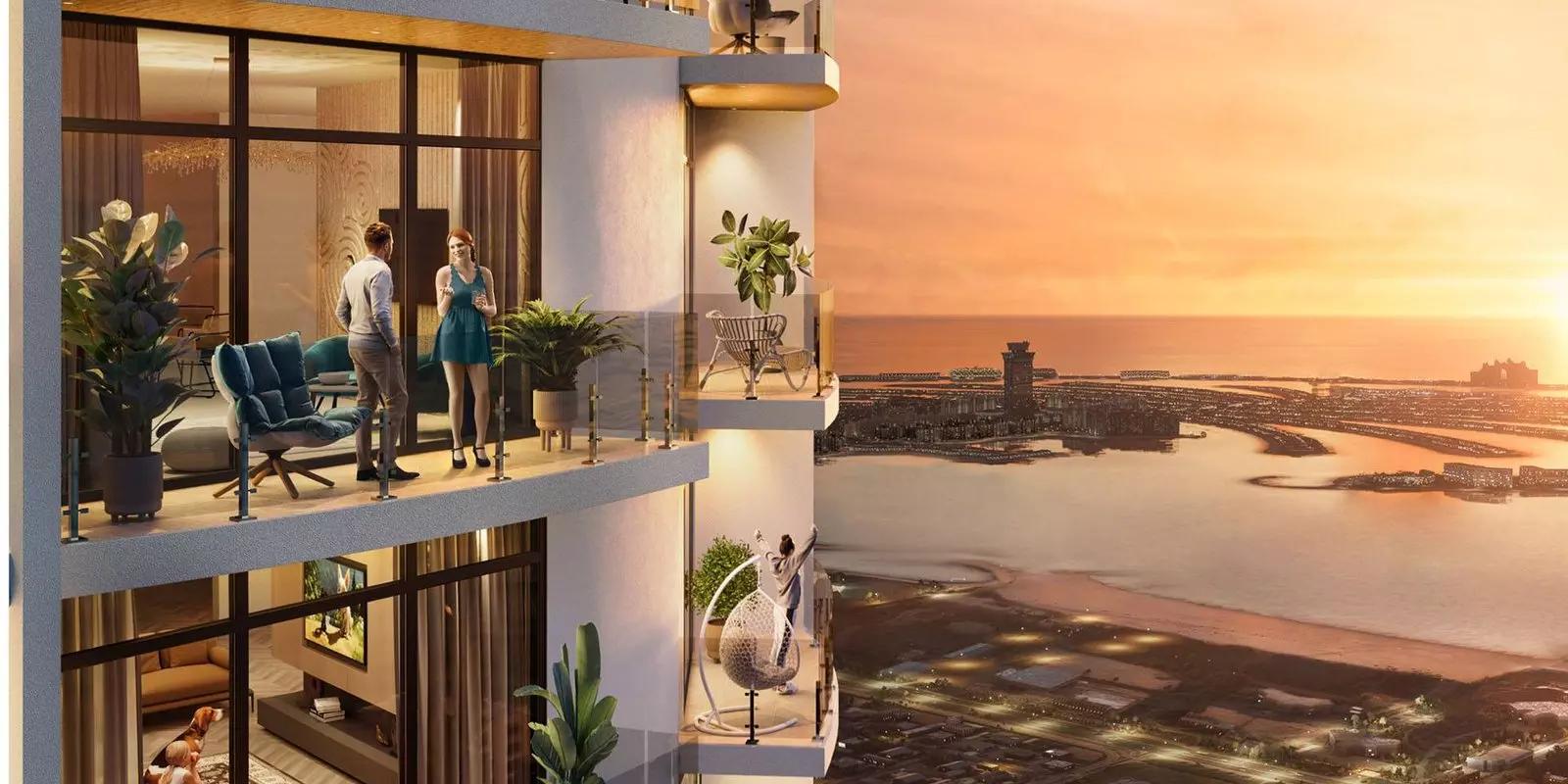 Gymnasium interior at The Biltmore Residences Sufouh