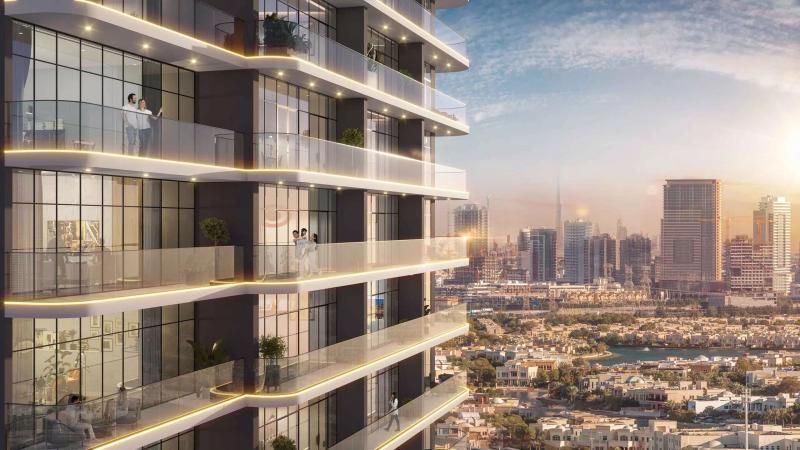 Livel Residenza exterior facade view, Jumeirah Village Circle, Dubai
