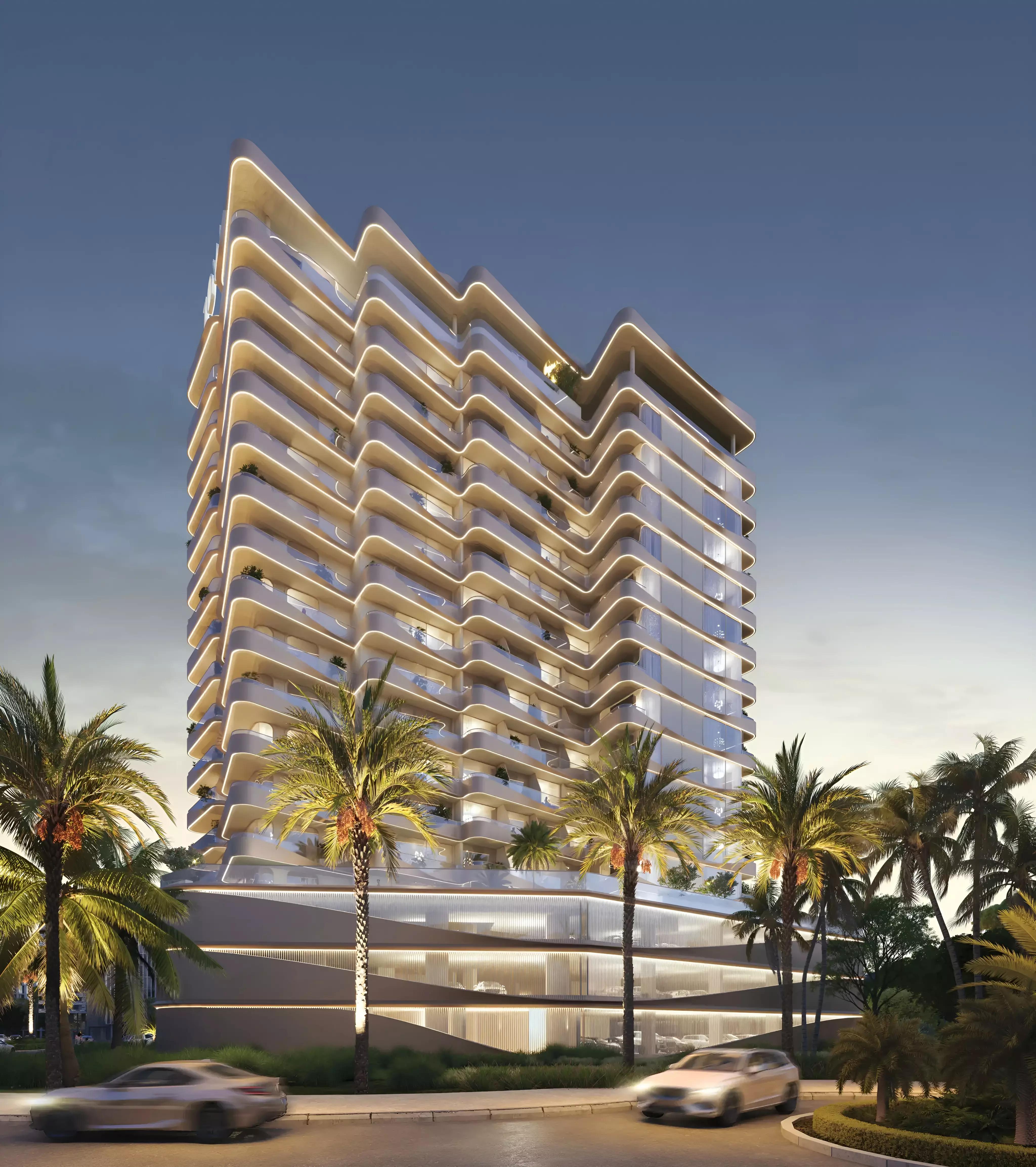 Amenity area at Nuve by Zoya development, Dubai Land, Dubai