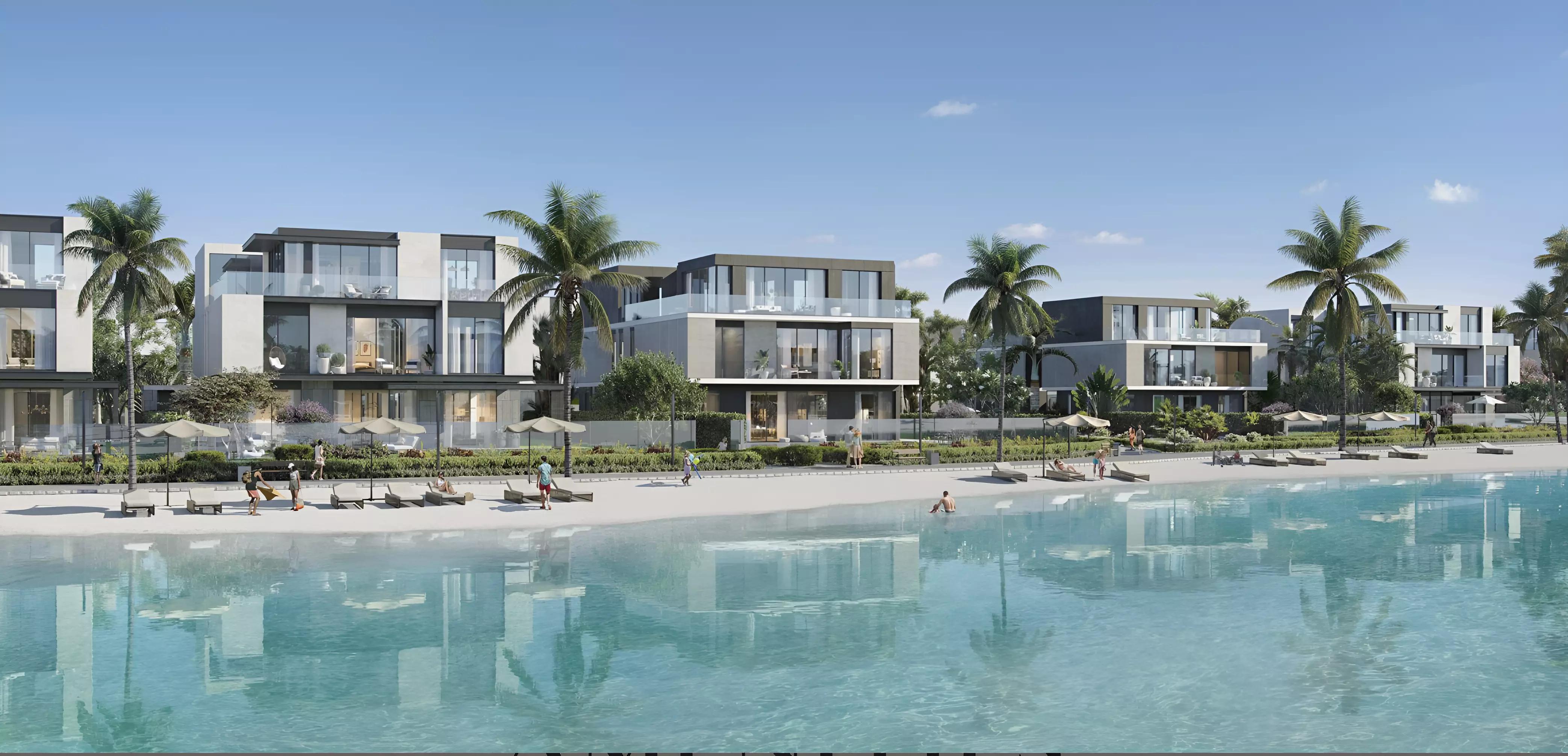 The Sanctuary by Ellington landscaped gardens and pathways, District 11, MBR City, Dubai