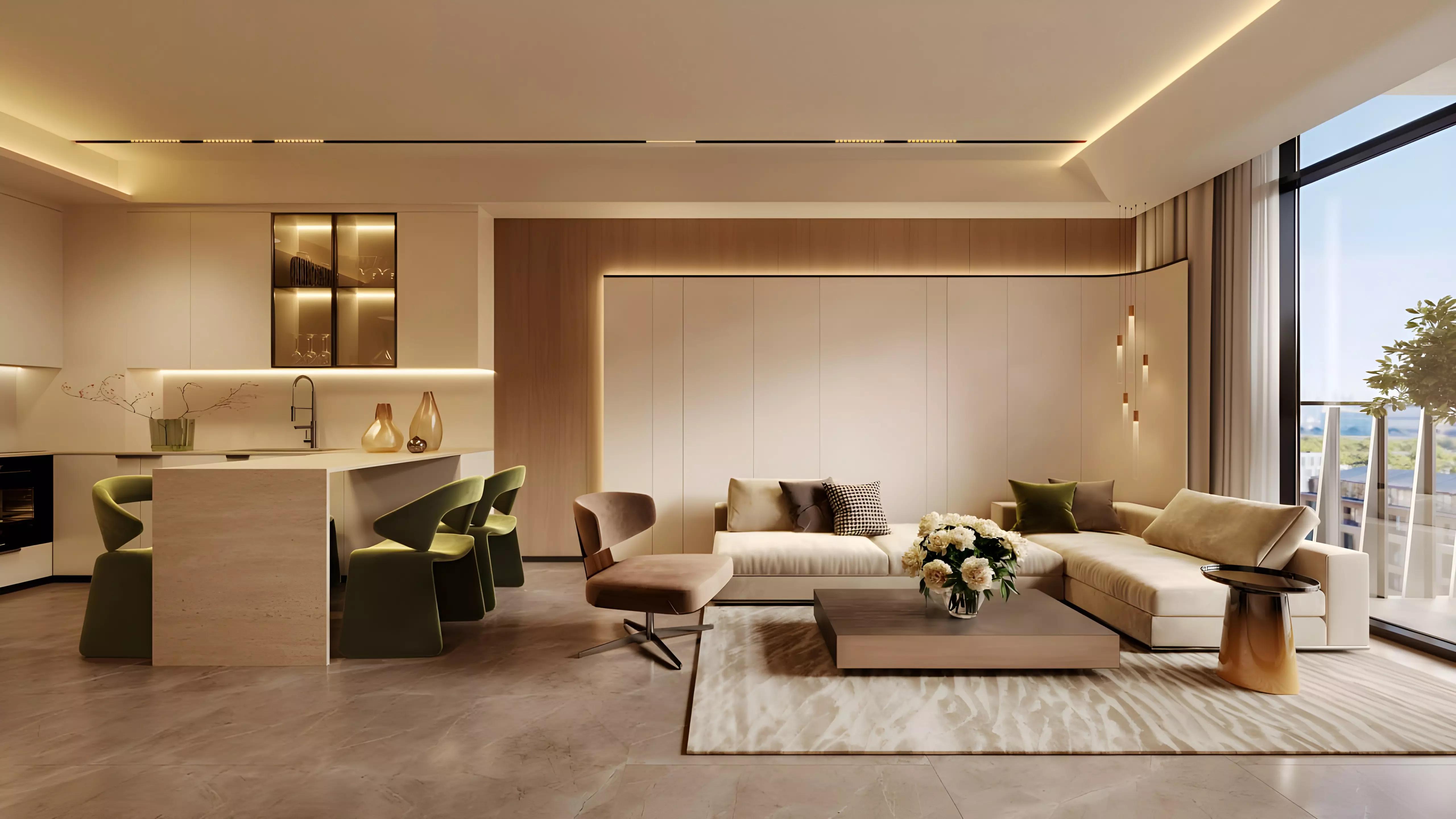 Oasis Residences gymnasium interior, Dubai South