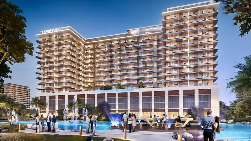 Damac Riverside Views Azure 1 exterior building render, DIP 2, Dubai
