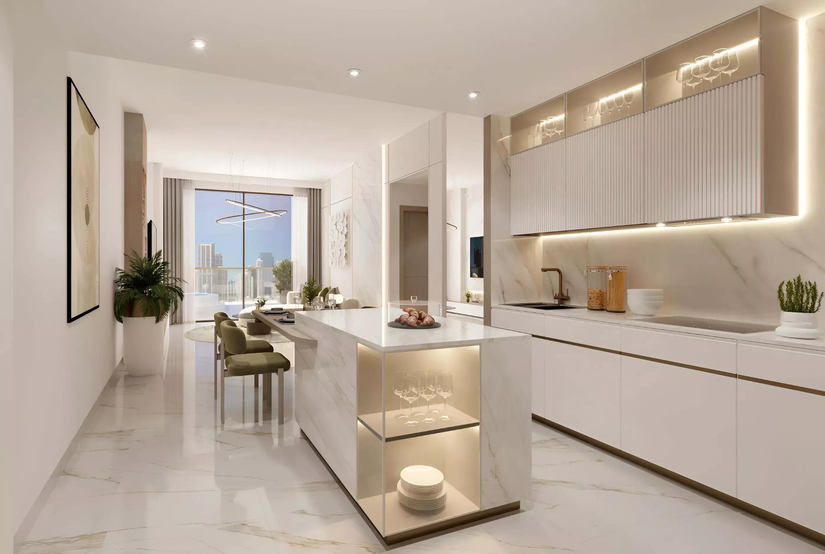 Lobby entrance interior at Aark Terraces