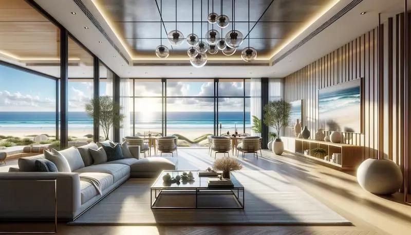 Ela indoor amenity space, Omniyat development, Palm Jumeirah