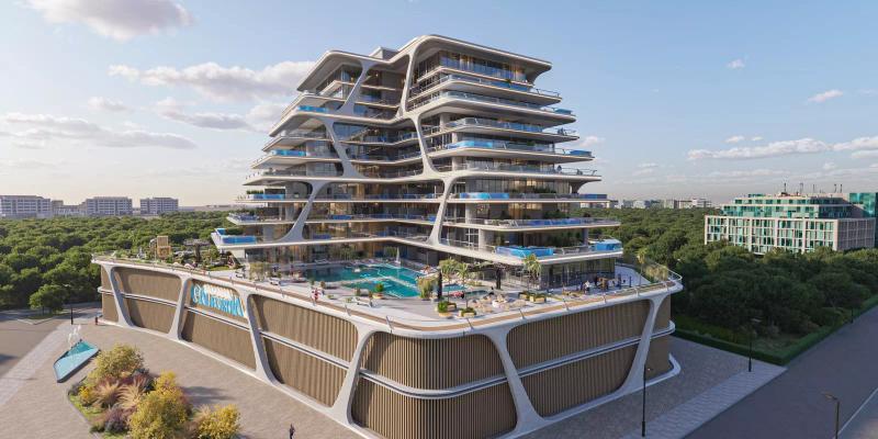Samana California Phase 2 exterior facade, Al Furjan, Dubai