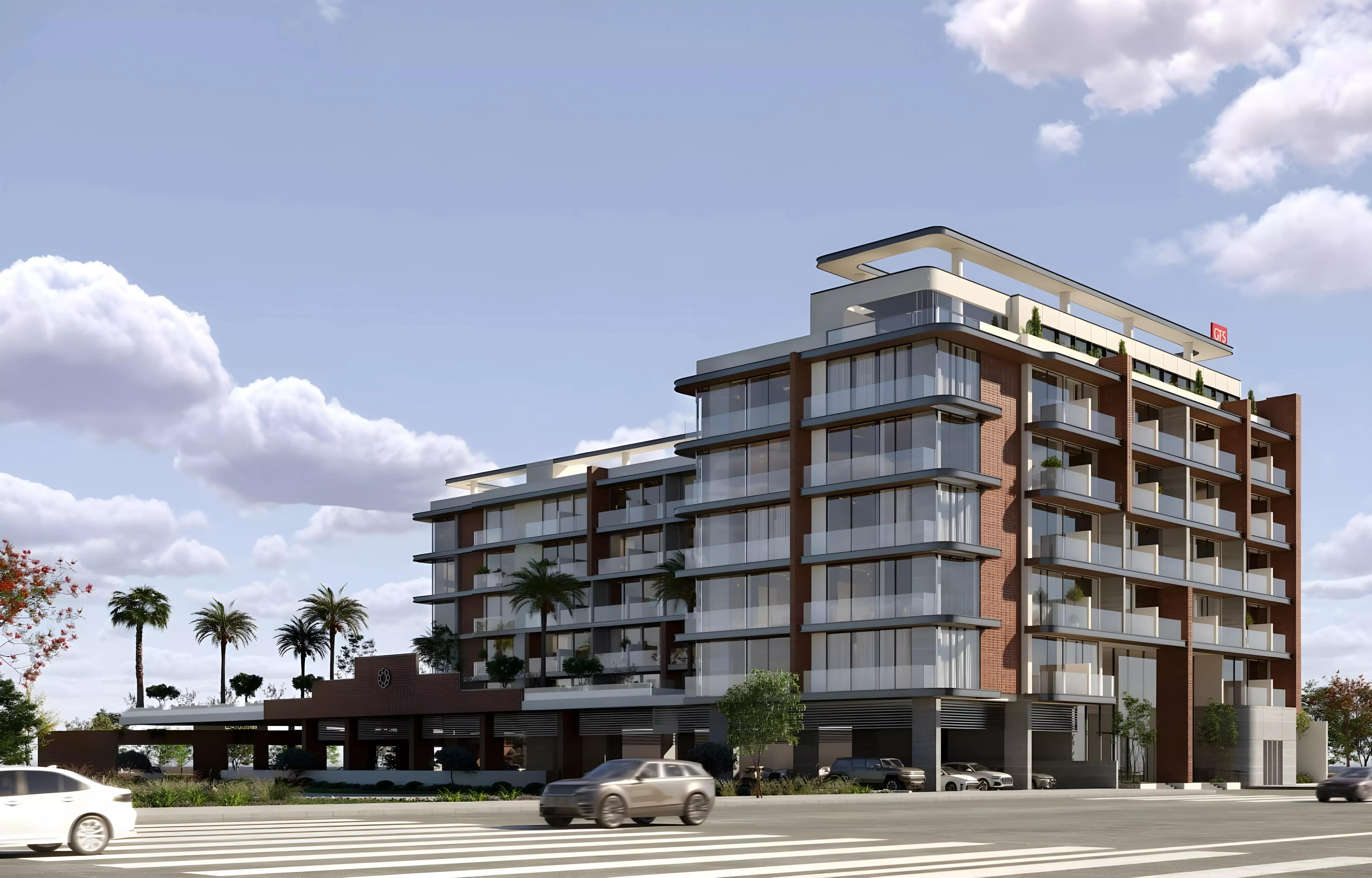 Coventry Residences III building elevation view, Saih Shuaib 2