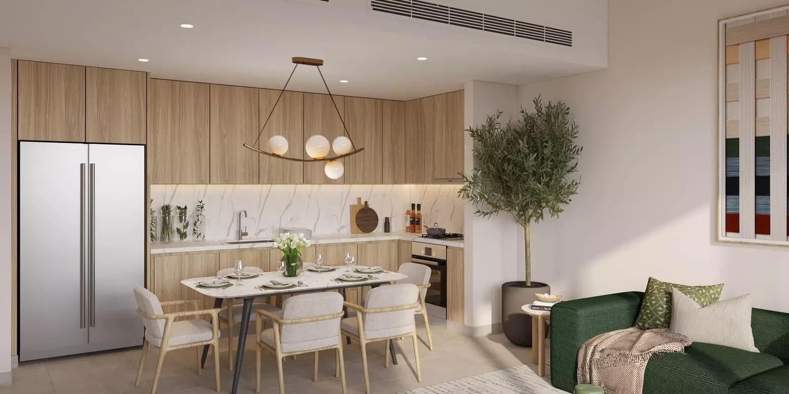 Park Horizon townhouse cluster with landscaped walkway, Dubai Hills Estate, Dubai