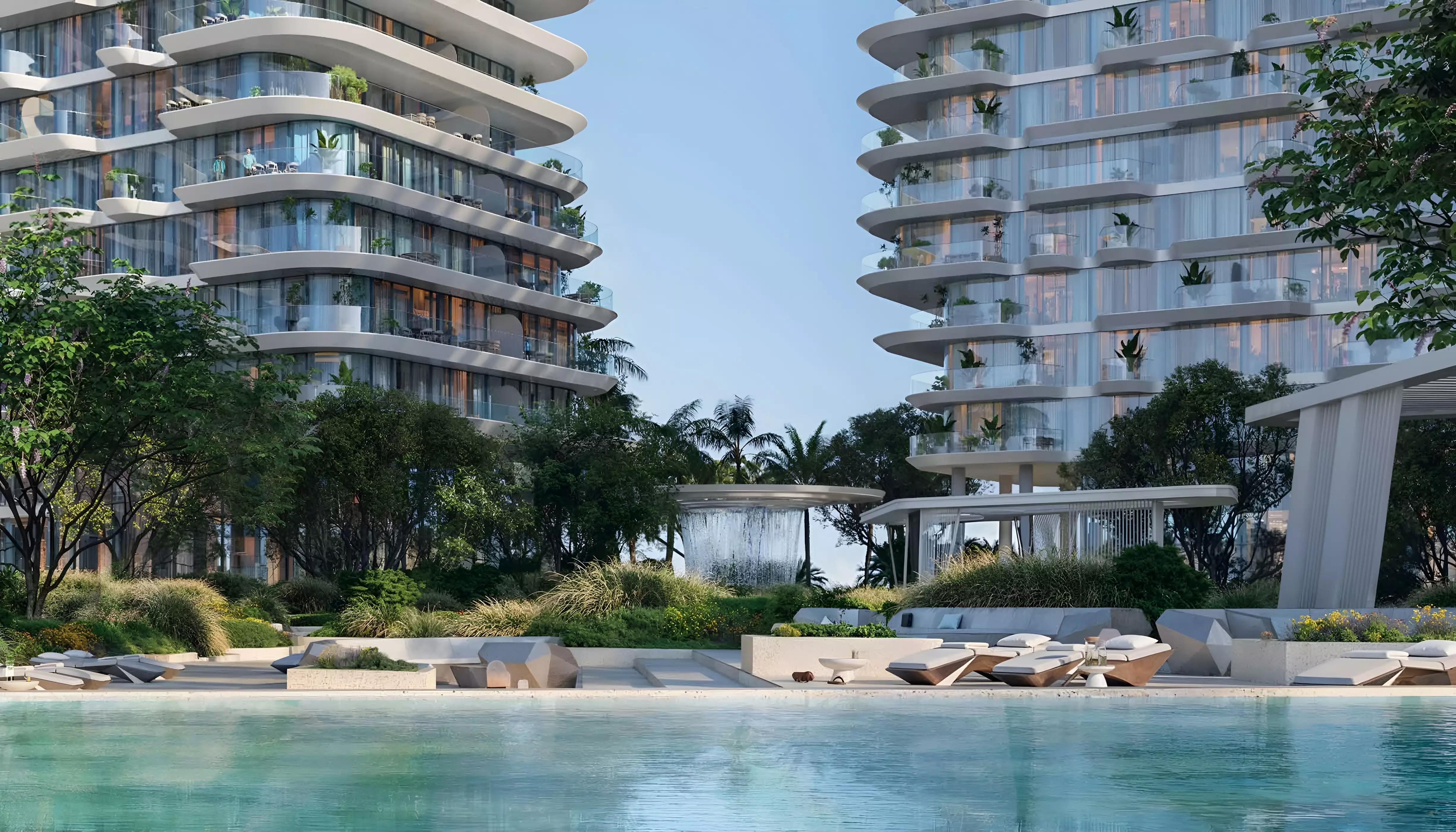 Passo by Beyond residential building elevation, Palm Jumeirah, Dubai