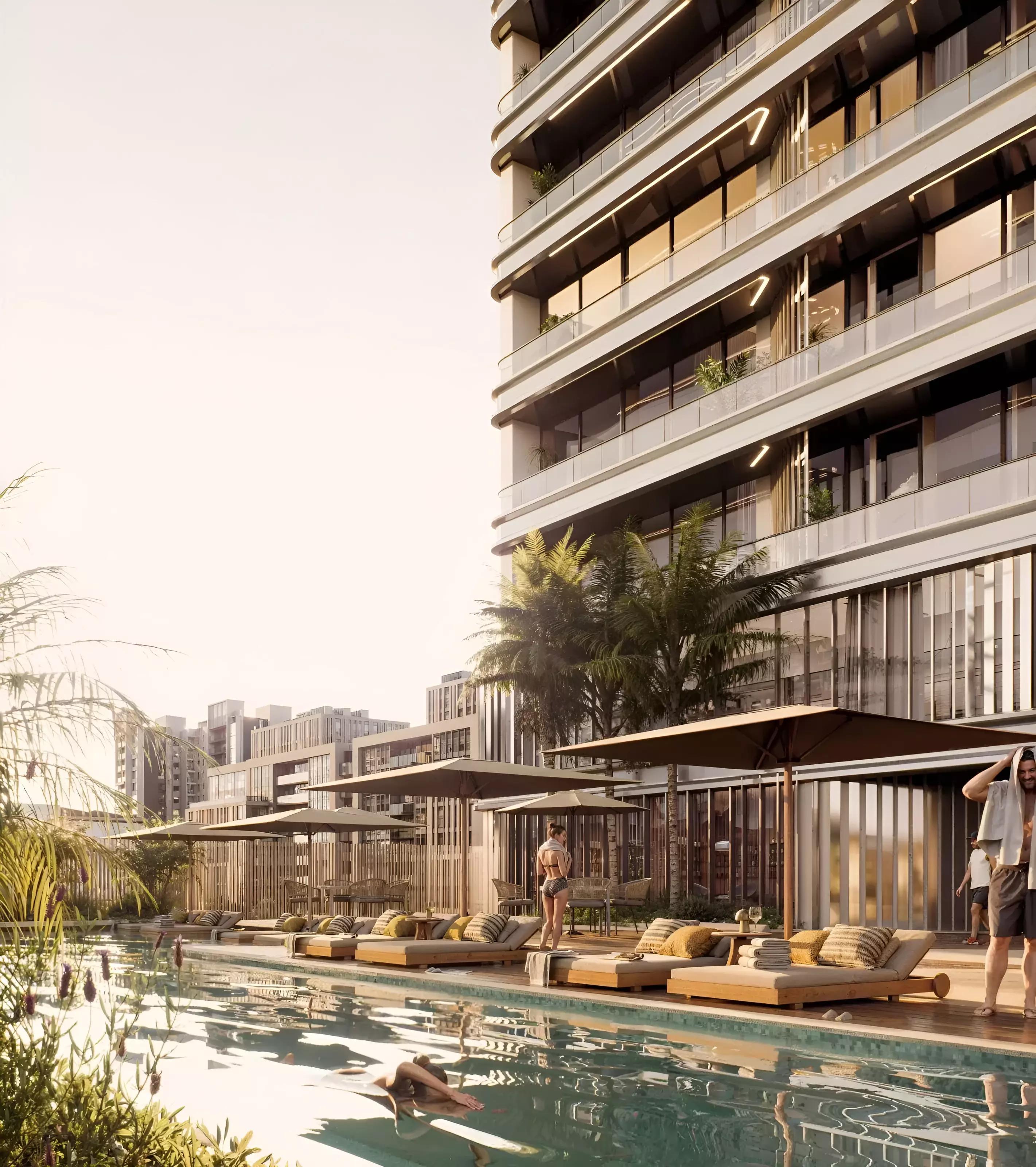 Amenity or lobby area render at Tresora by Wadan, Jumeirah Village Circle