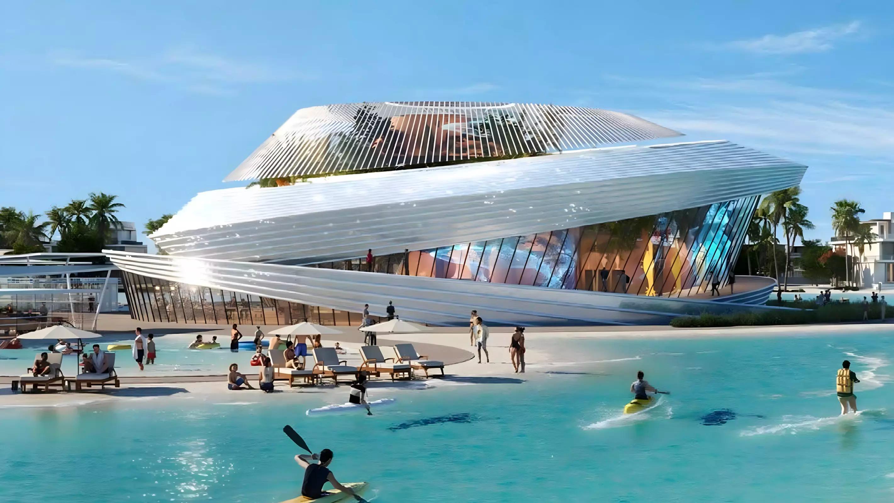 Bali Phase 2 residence facade, DAMAC Islands, Dubai