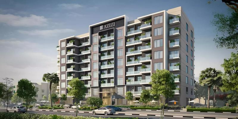 AZIZI Berton exterior facade view, Al Furjan, Dubai