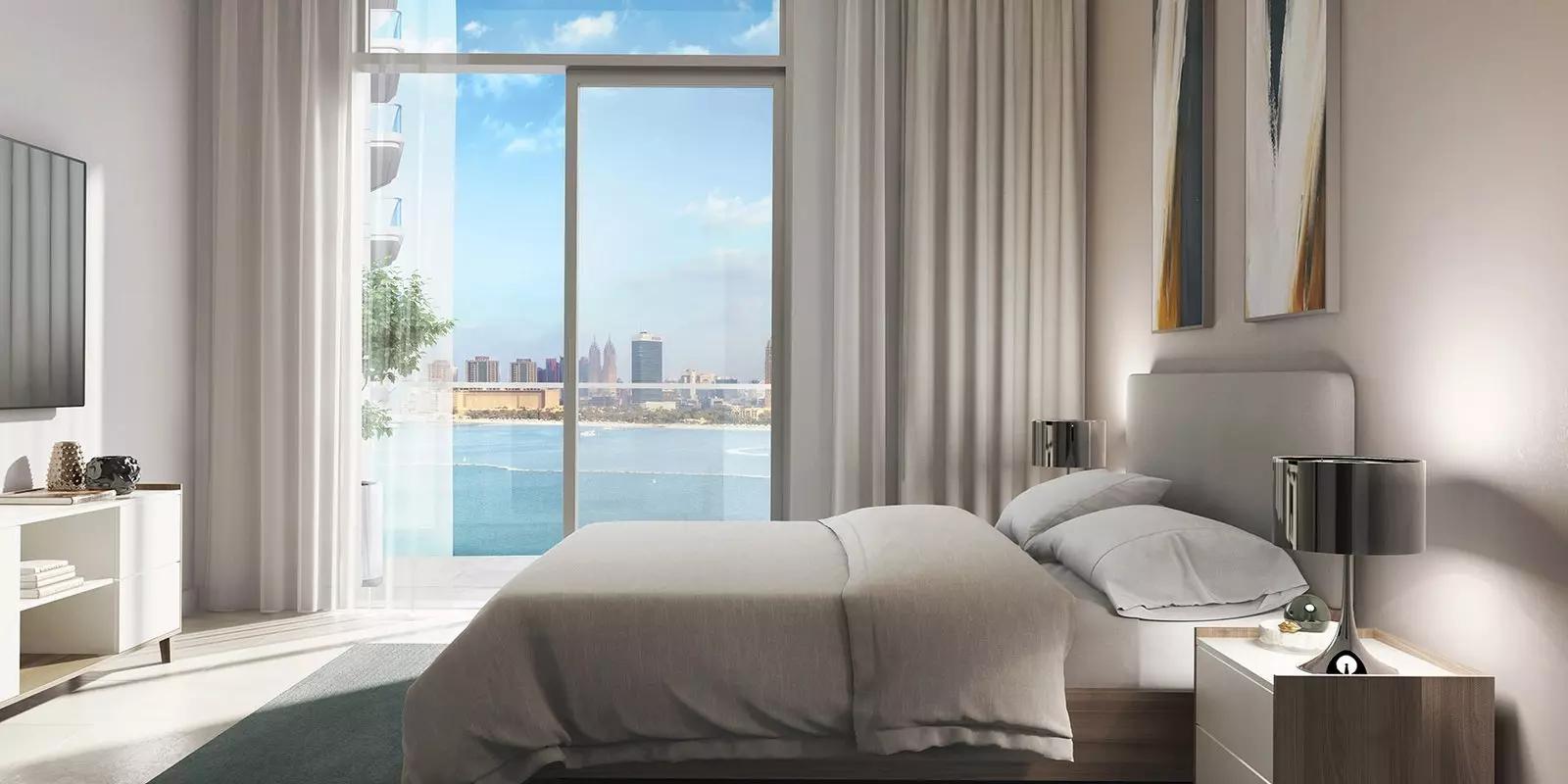 Living area interior, Palace Beach Residence, Emaar Beachfront