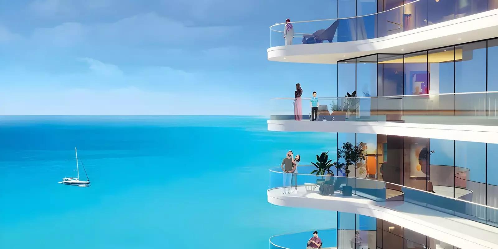 Oceanz Phase 3 apartment interior living space, Danube Properties