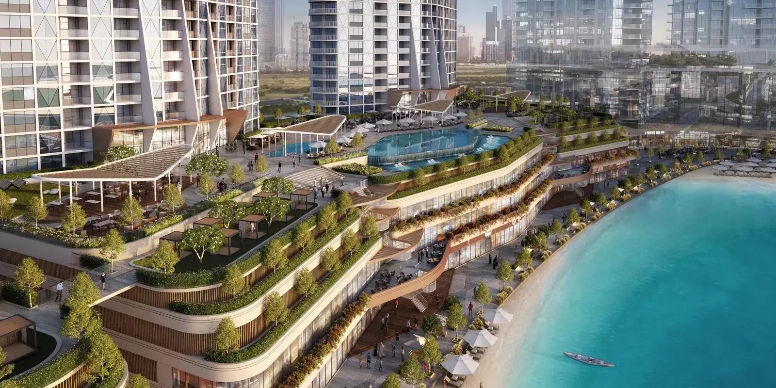 Sobha Hartland Phase 2 apartment building exterior, Sobha Hartland II, Dubai