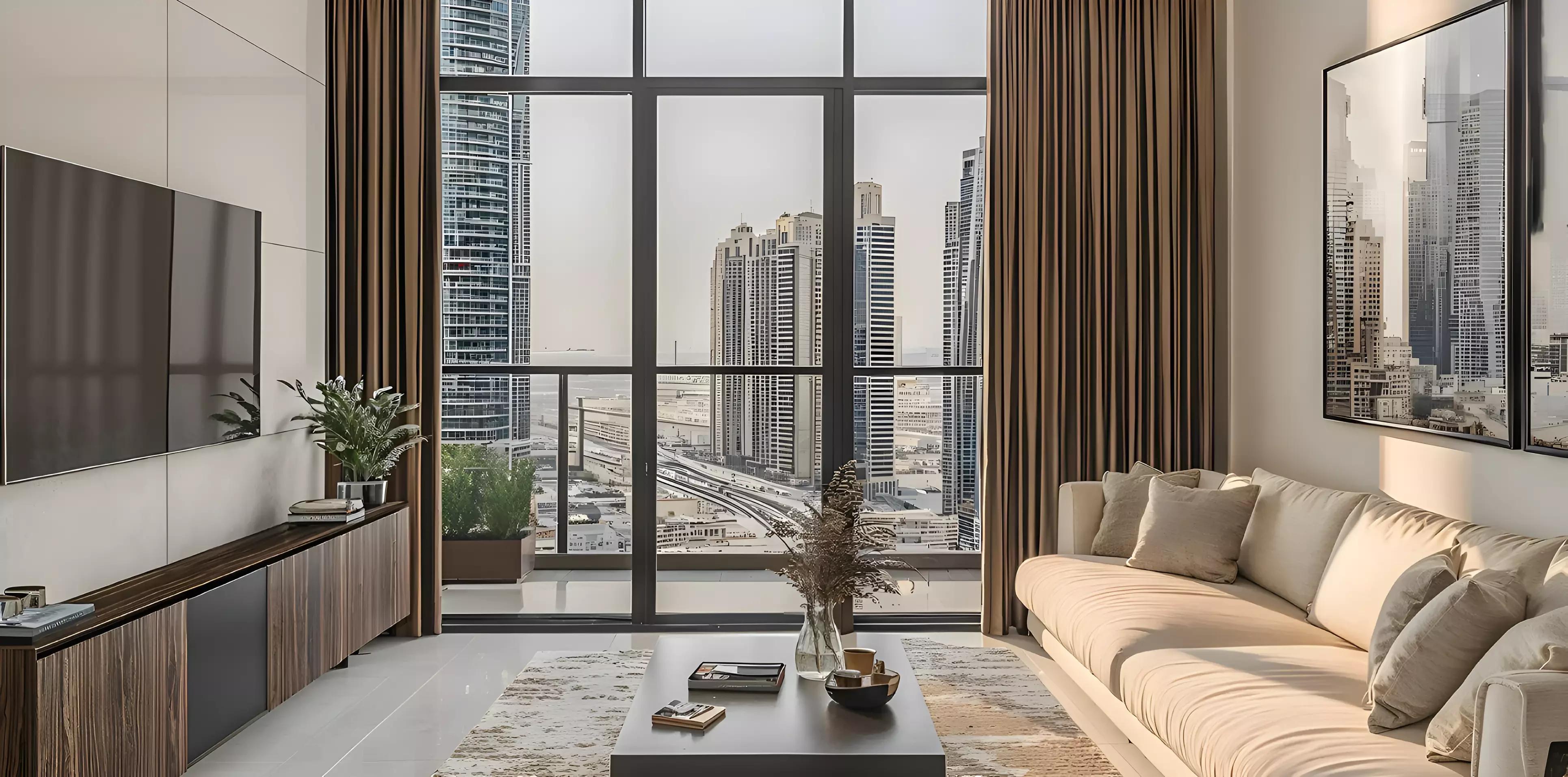 Azizi Raffi residential building landscaping, Al Furjan, Dubai