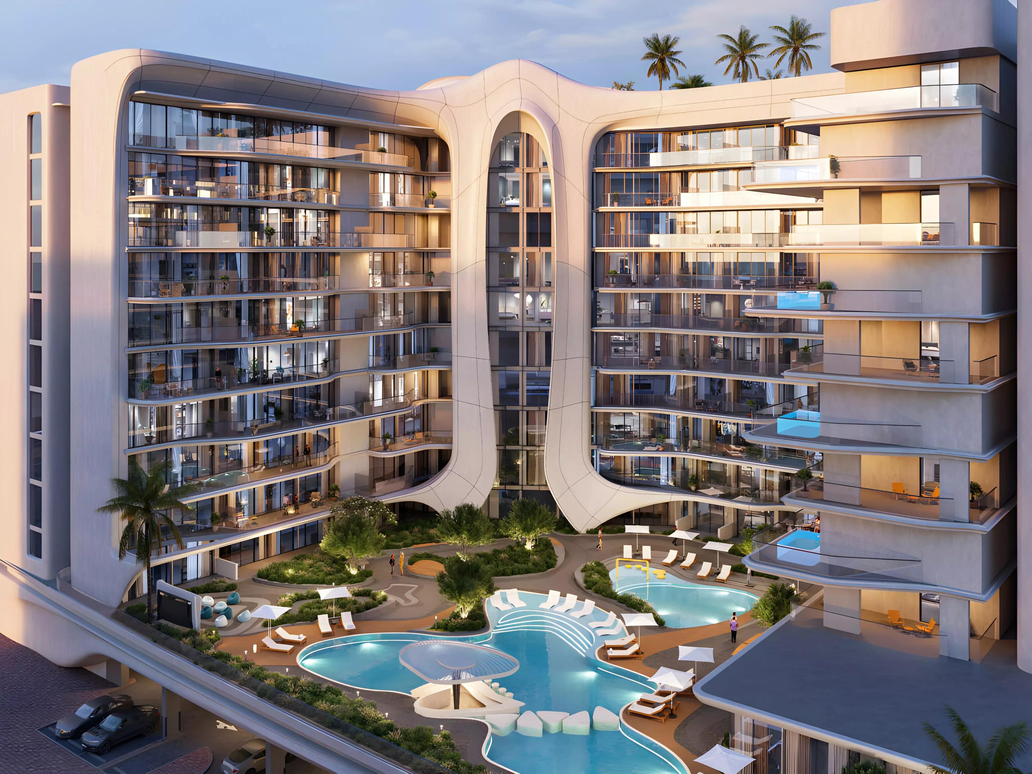 Beverly Grande indoor swimming pool area