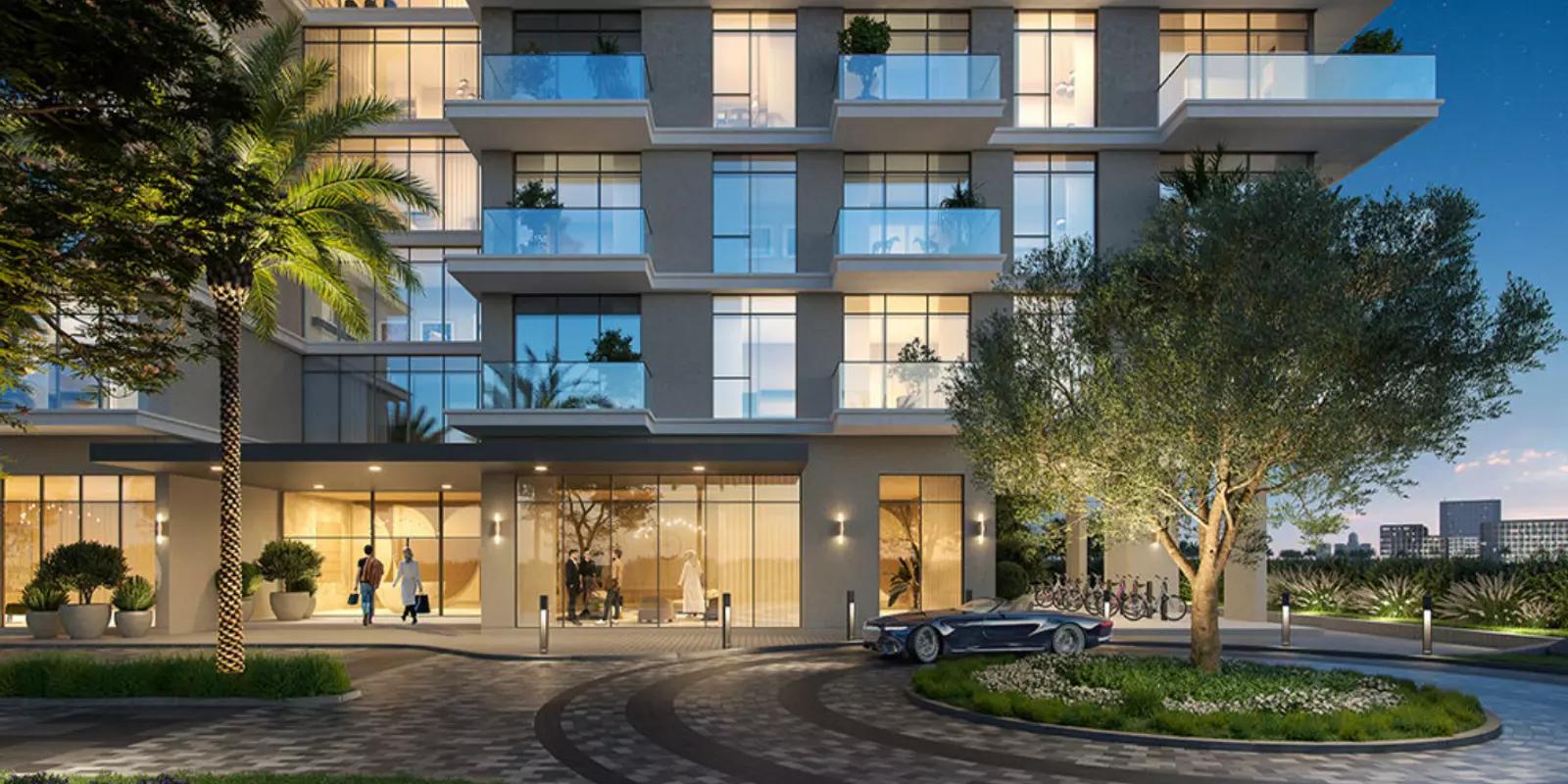 Parkside Hills building amenity deck, Dubai Hills Estate, Dubai