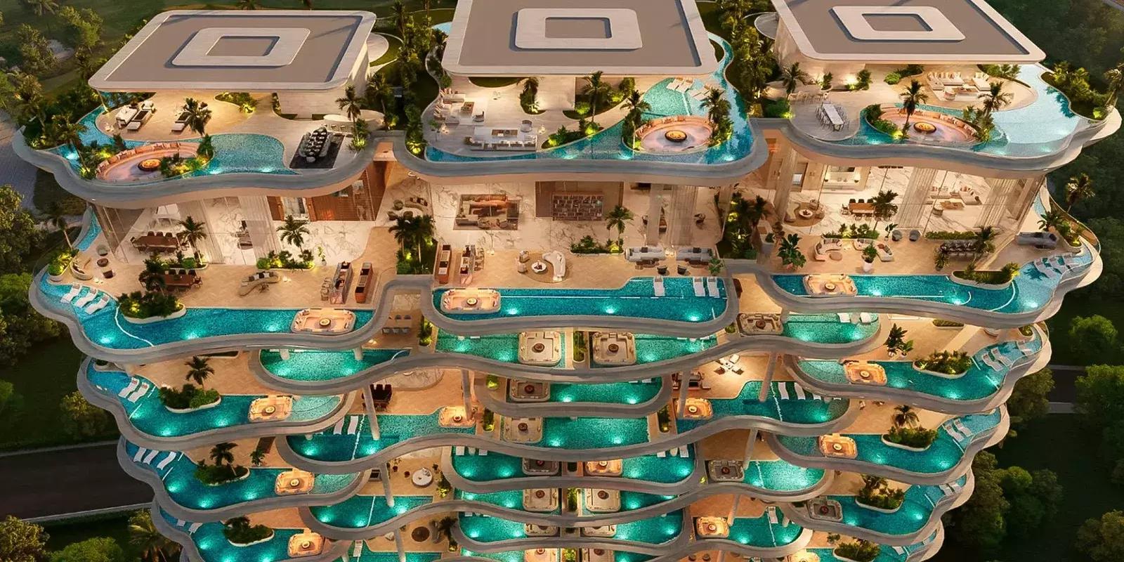 Casa Canal apartment living space with canal views, Al Wasl
