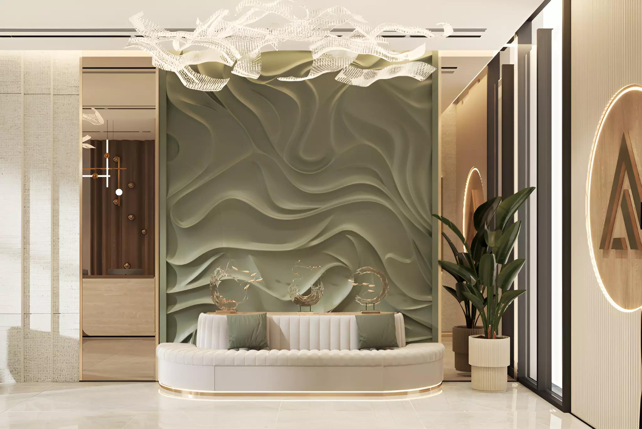 The Harmony facade and entrance, Dubai South