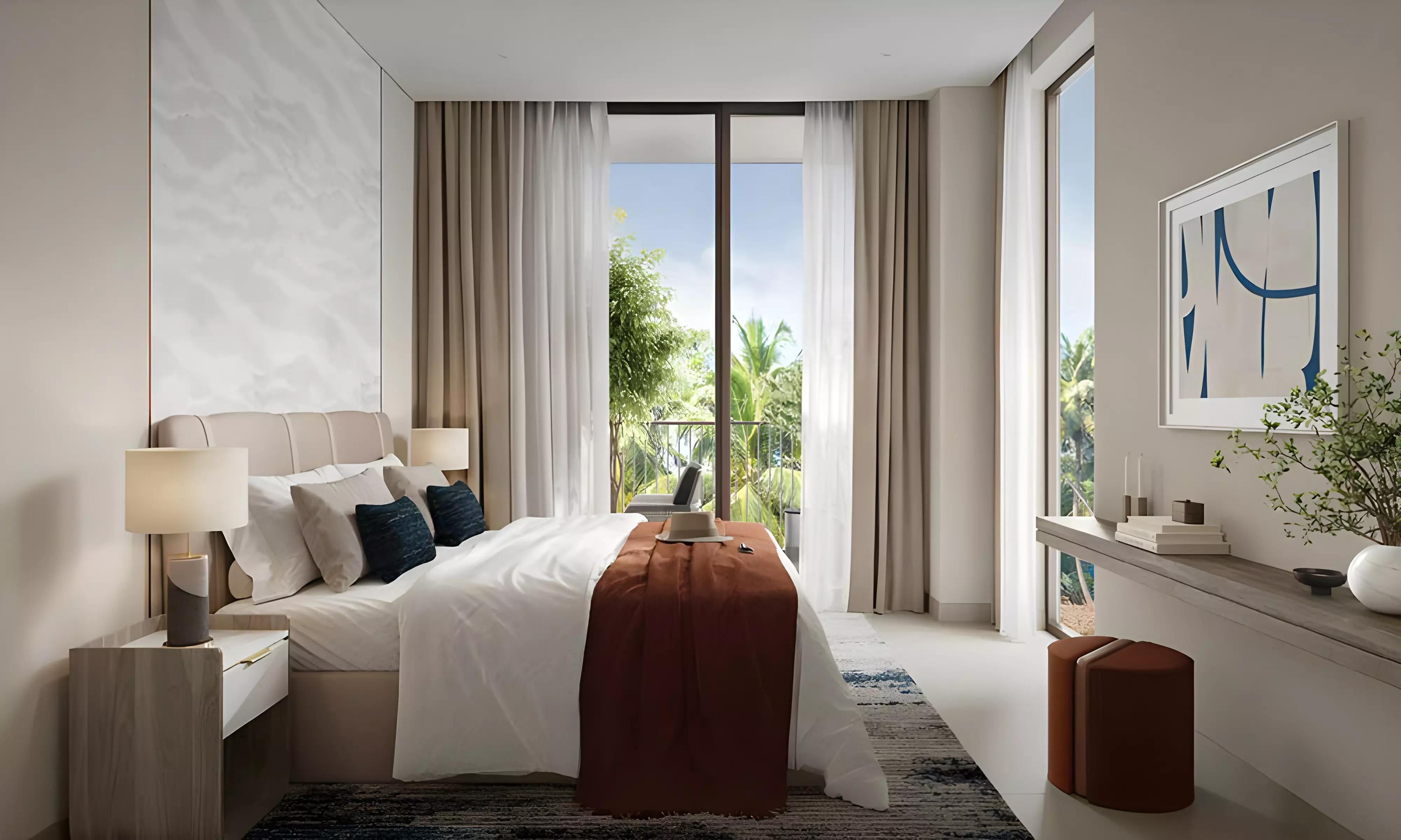 Moor at Creek Beach apartment interior, Dubai Creek Harbour