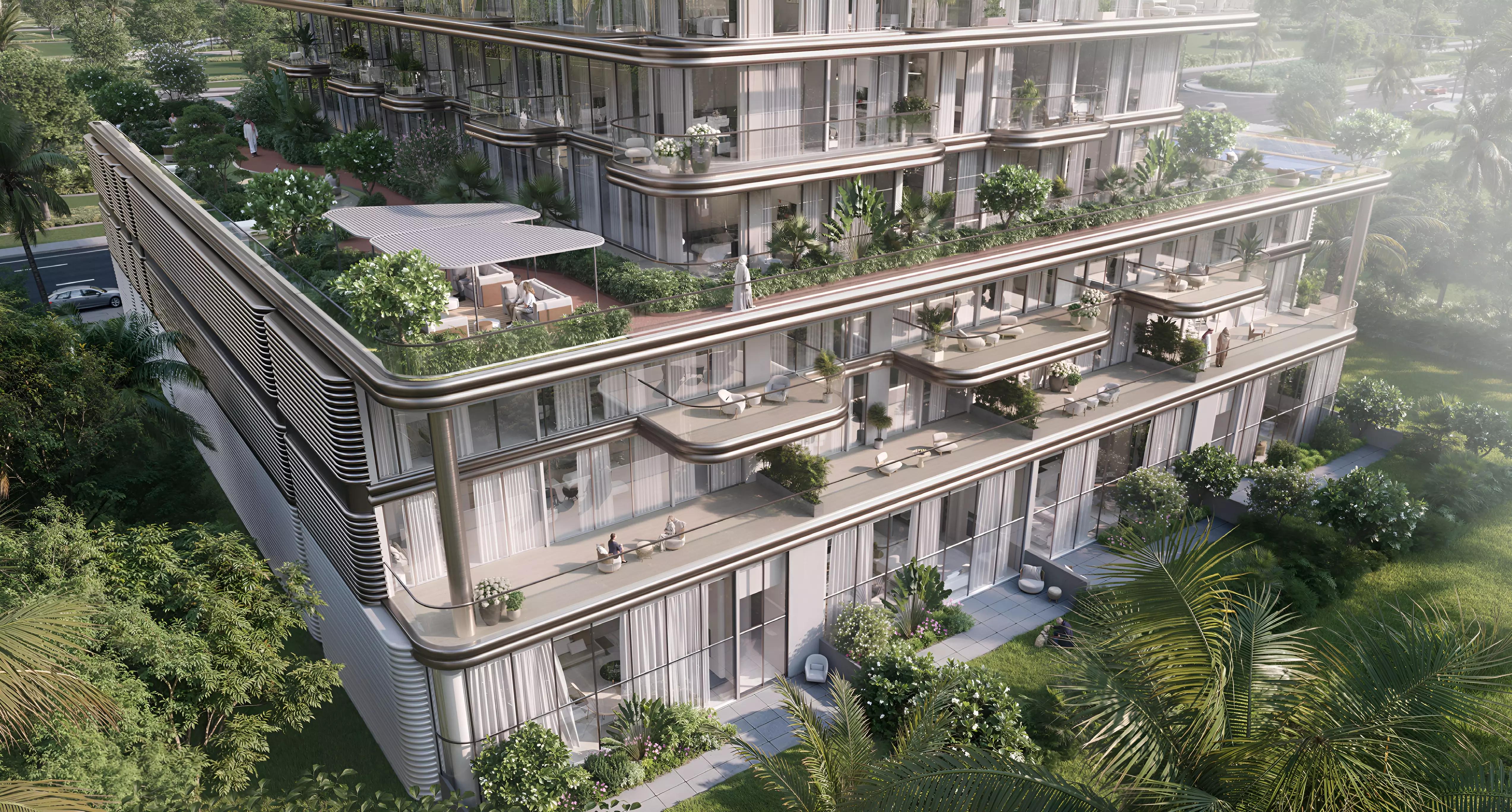 The Tides By Amis landscaped gardens and leisure lounge area