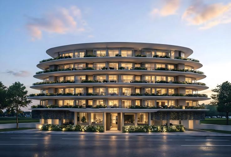 Lincoln Star Residence 4 exterior building facade, Dubai South, Dubai