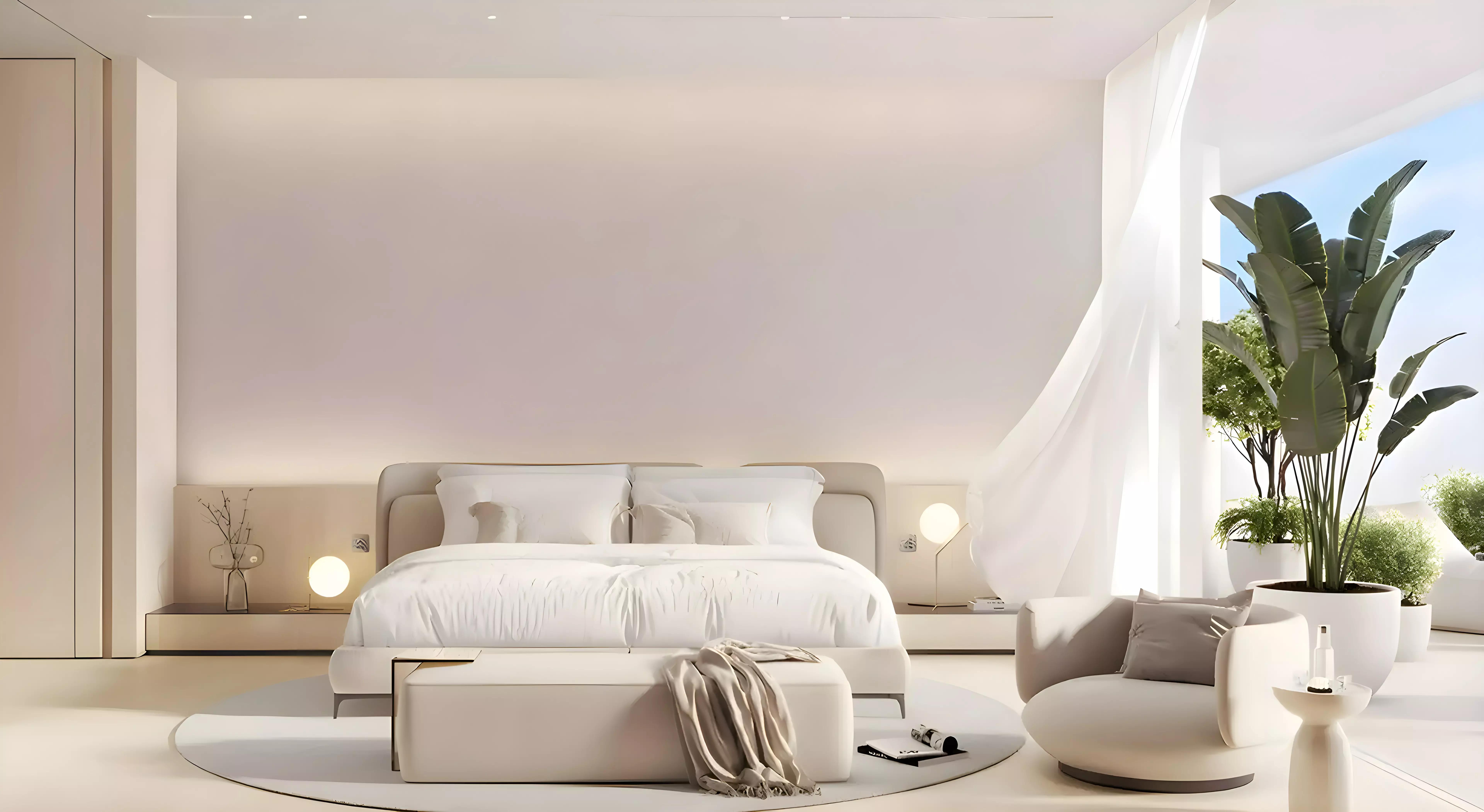 The Chedi Private Residences landscaped garden area, DIP, Dubai
