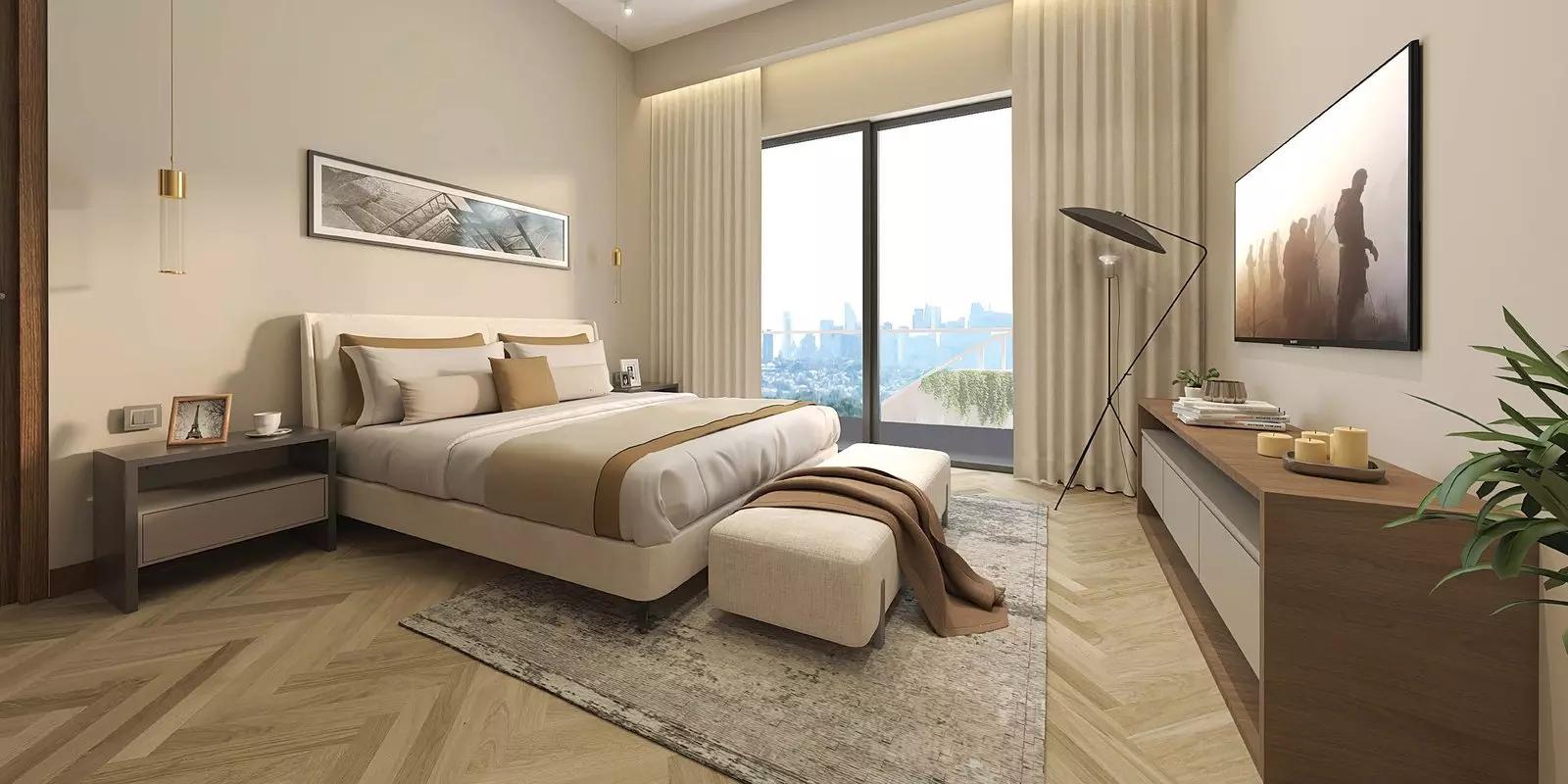 Marquis Signature amenity terrace with seating, Arjan