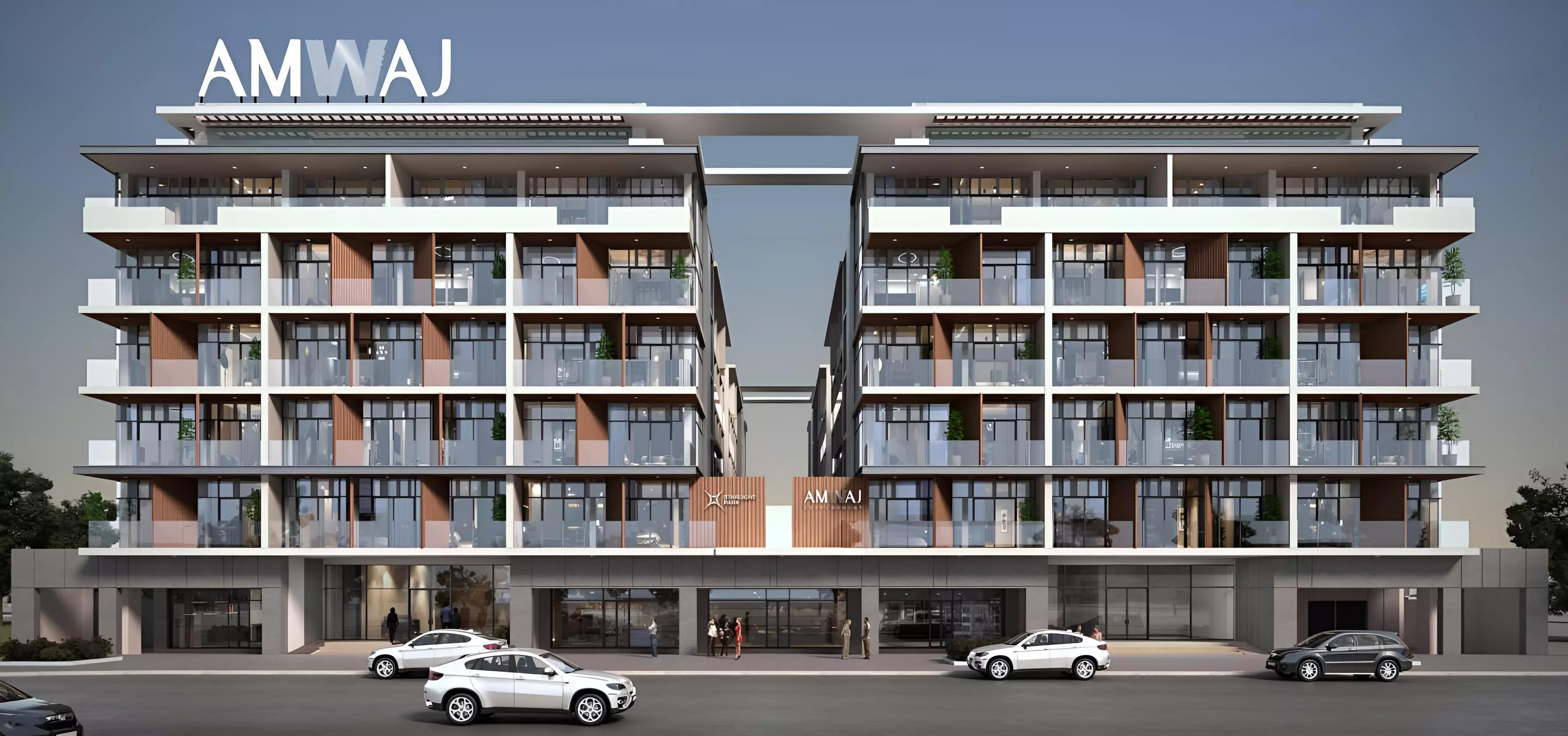 Starlight Park exterior facade, District 11, MBR City, Dubai