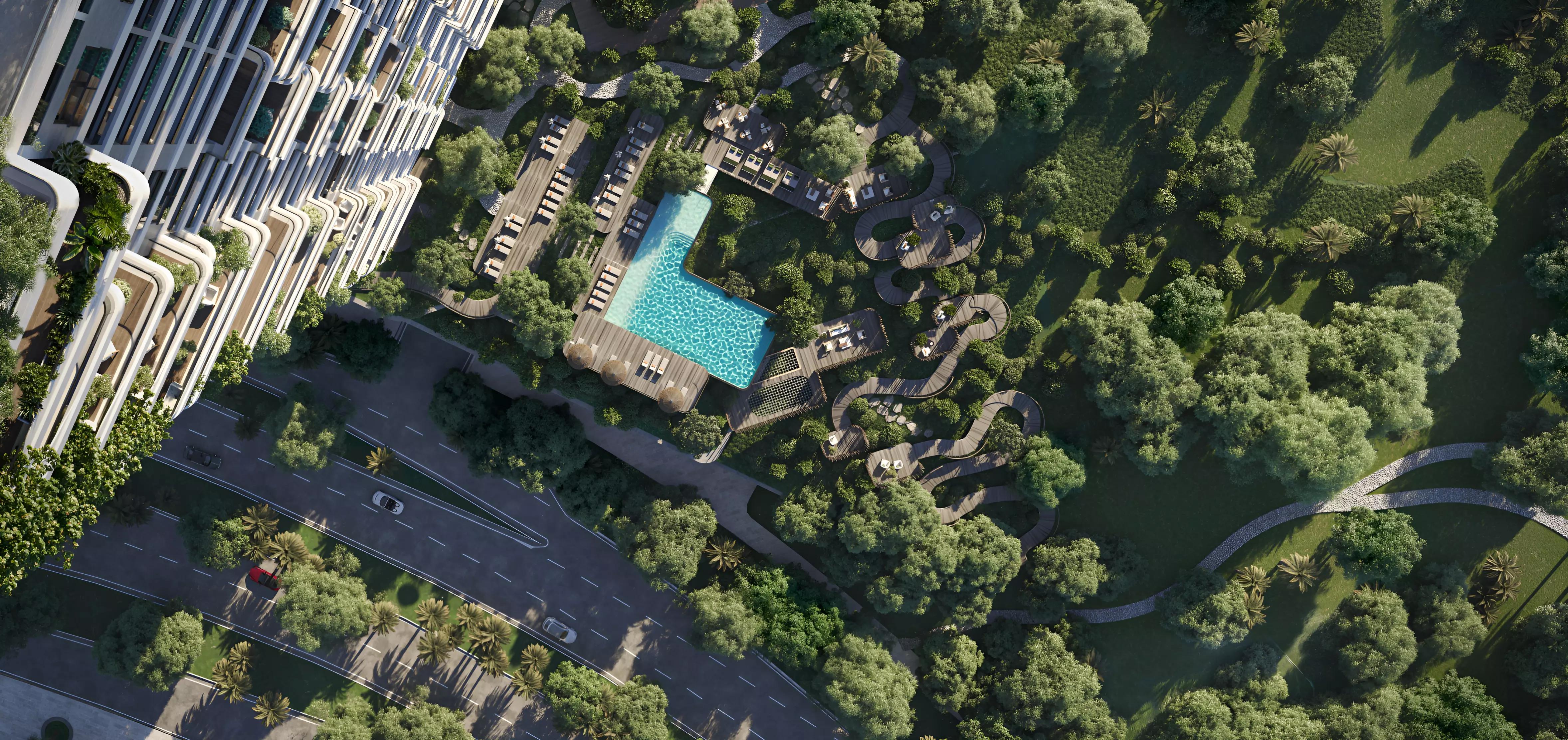 Talea by Beyond amenity deck or pool area