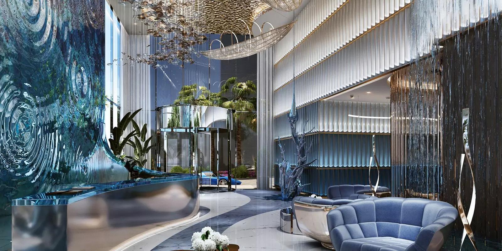 Damac Harbour Lights apartment interior living space