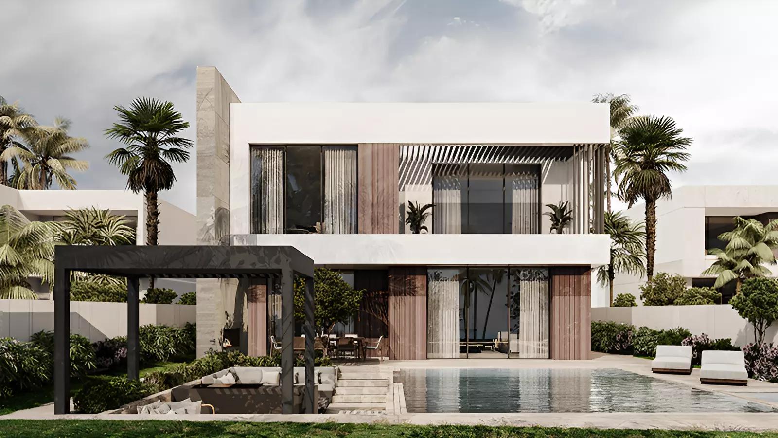 Waterview Villas living or common area interior finish, Jumeirah Park, Dubai