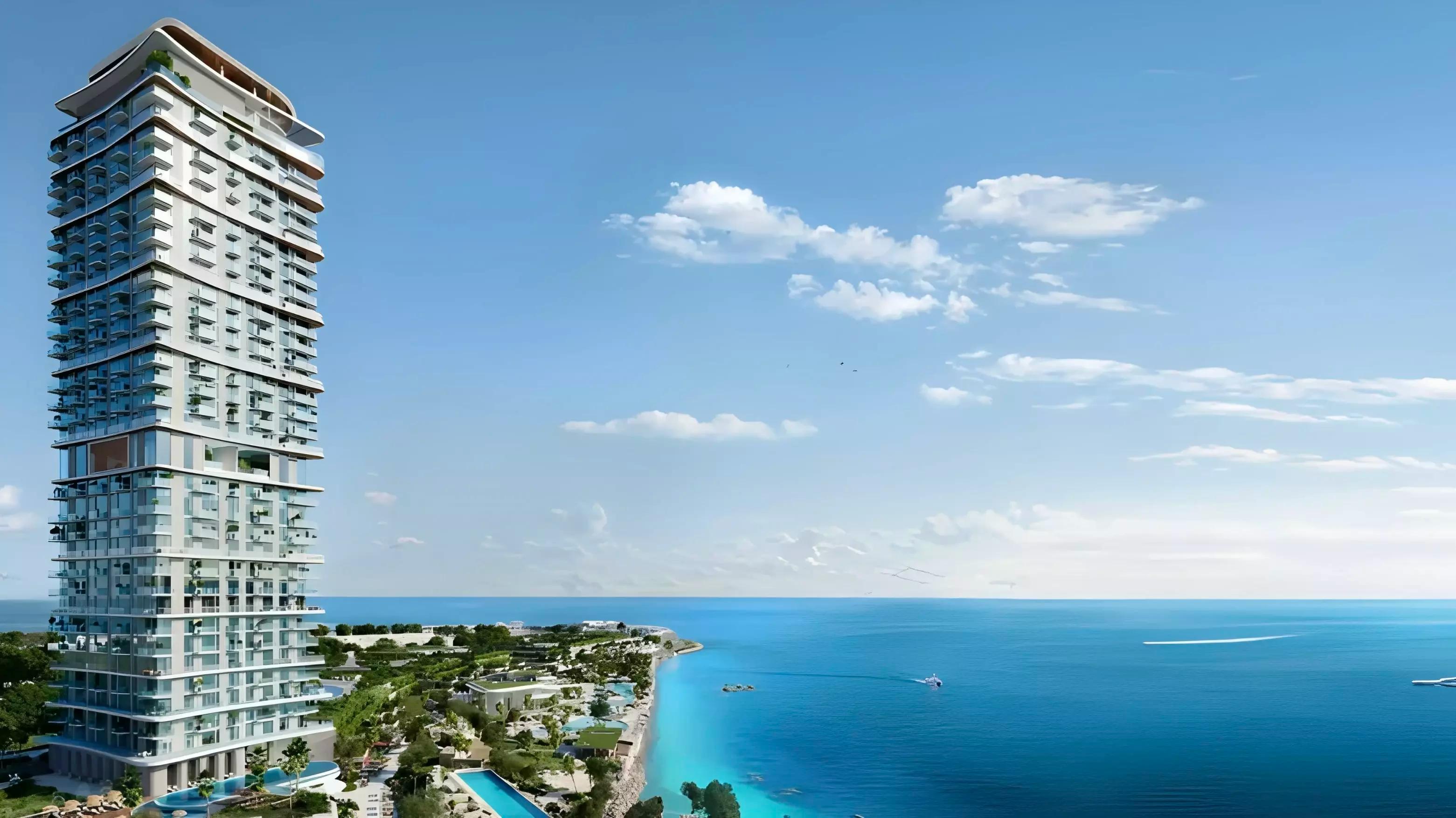 Sensia by Beyond exterior tower view, Dubai Maritime City
