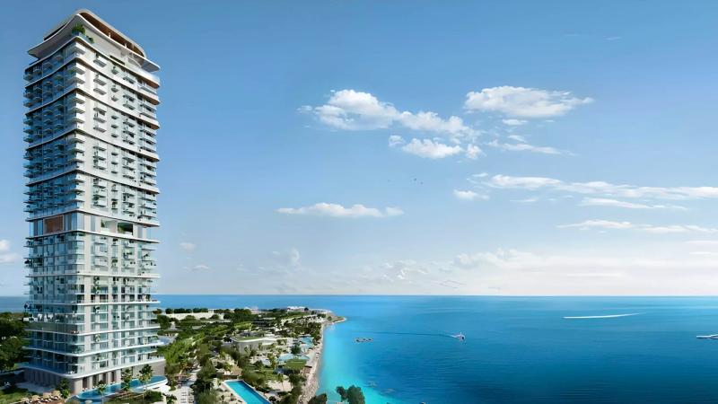 Sensia by Beyond exterior tower view, Dubai Maritime City
