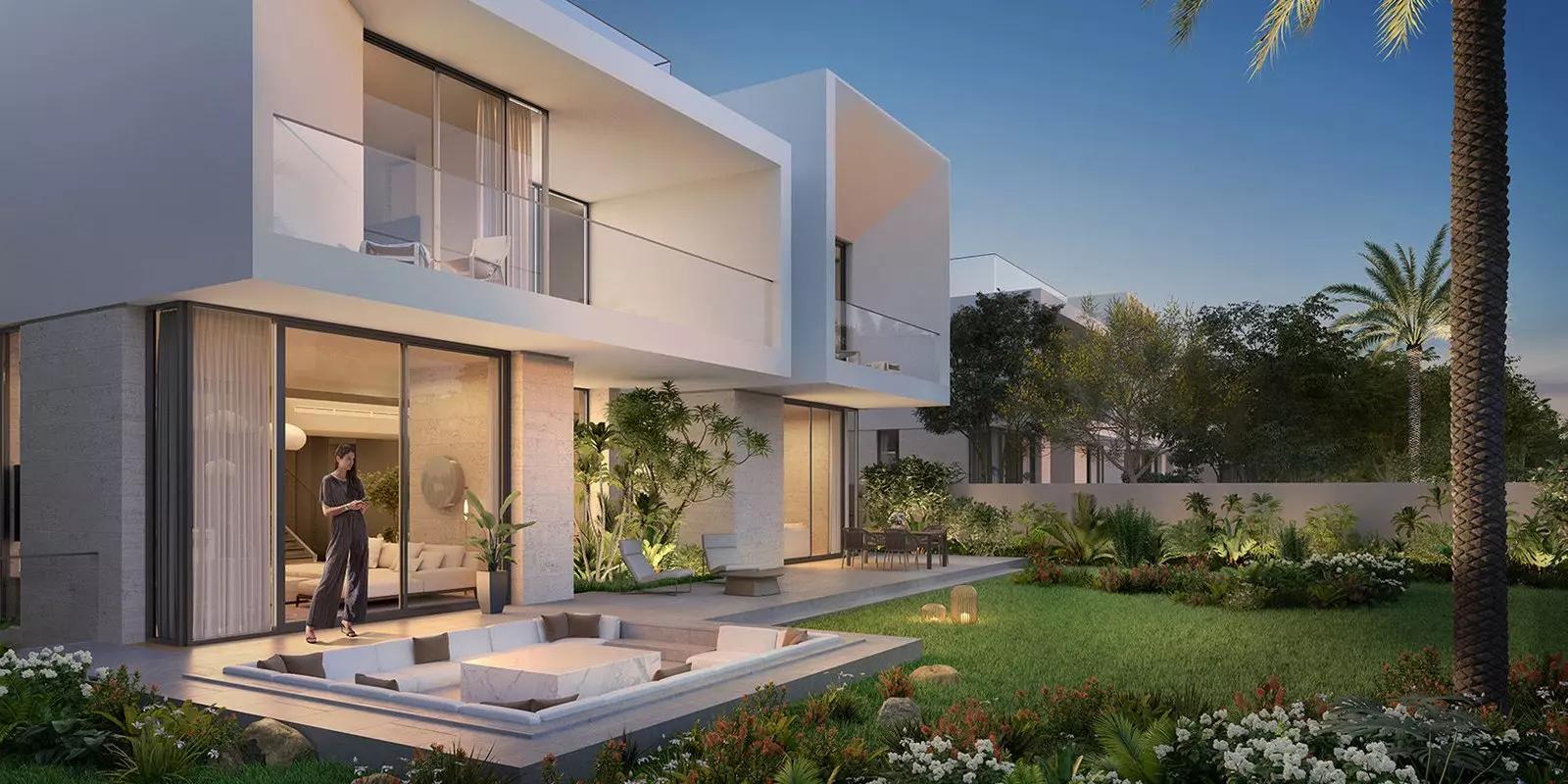 Address Hillcrest villa pool and outdoor terrace, Dubai Hills Estate, Dubai