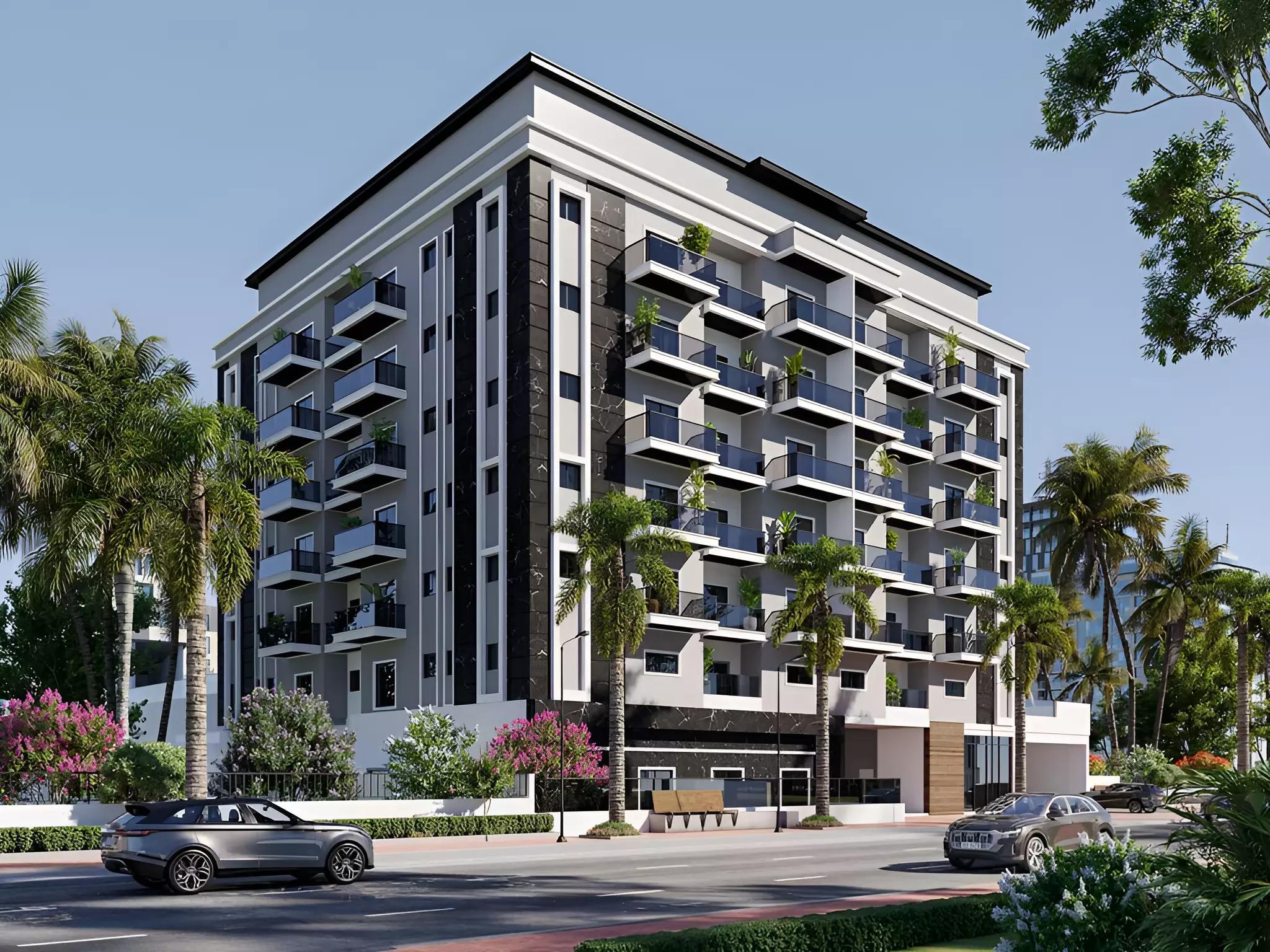 Moonsa Residences Phase 2 building elevation, Al Warsan, Dubai