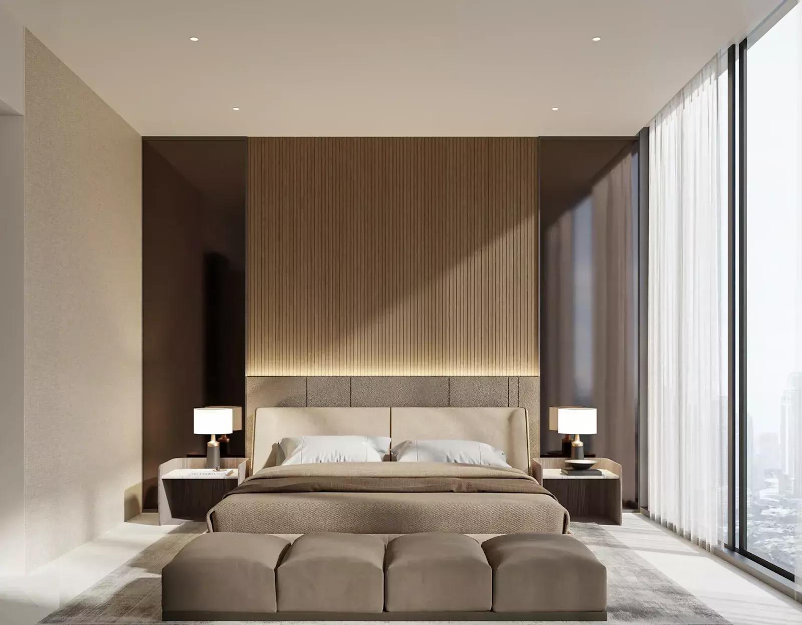 Bayview Boulevard apartment interior living space, Dubai Islands