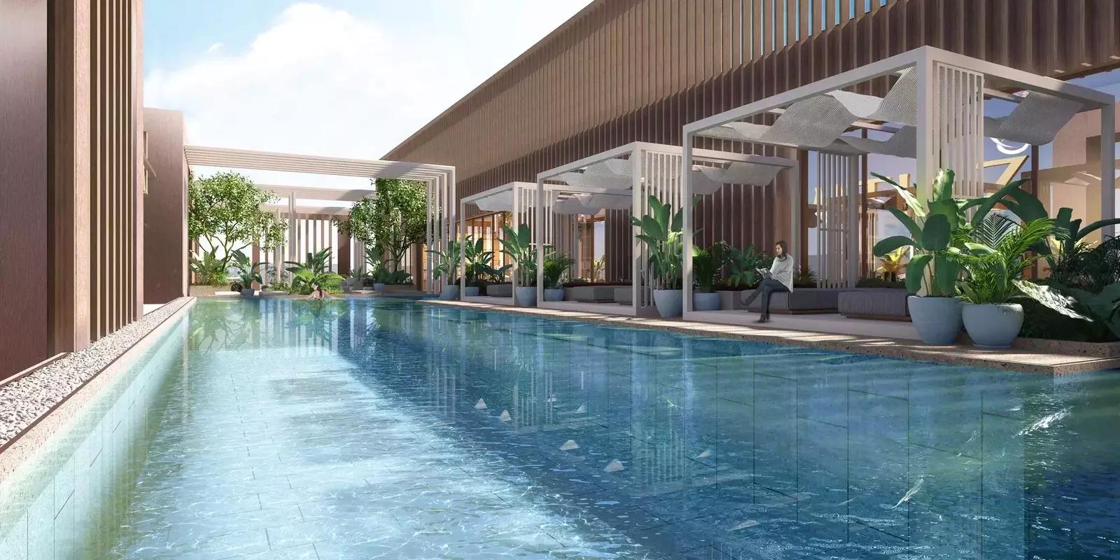 Luxor by Imtiaz exterior facade, Jumeirah Village Circle, Dubai