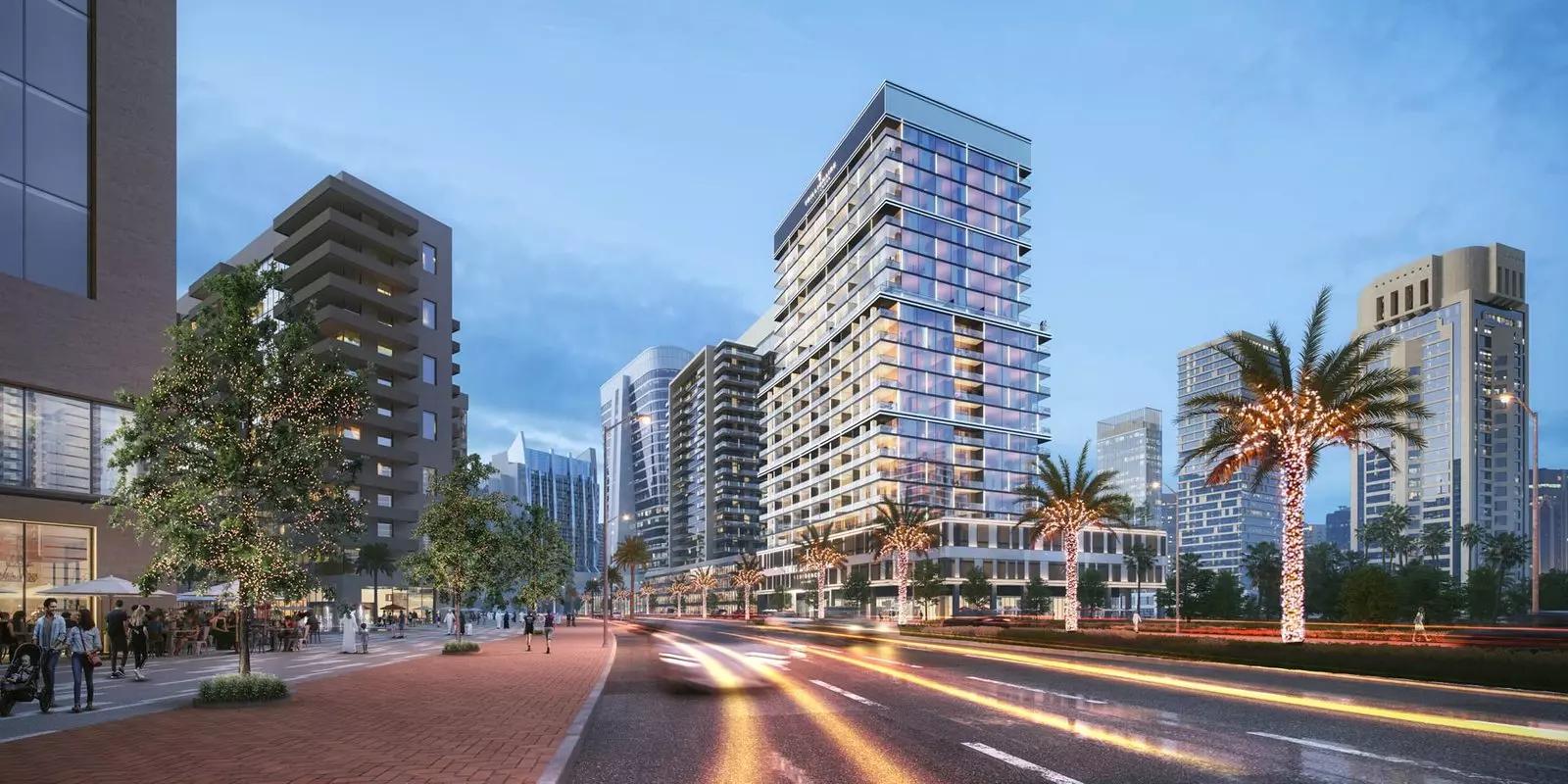 Amenity deck view at Trillionaire Residences, Business Bay